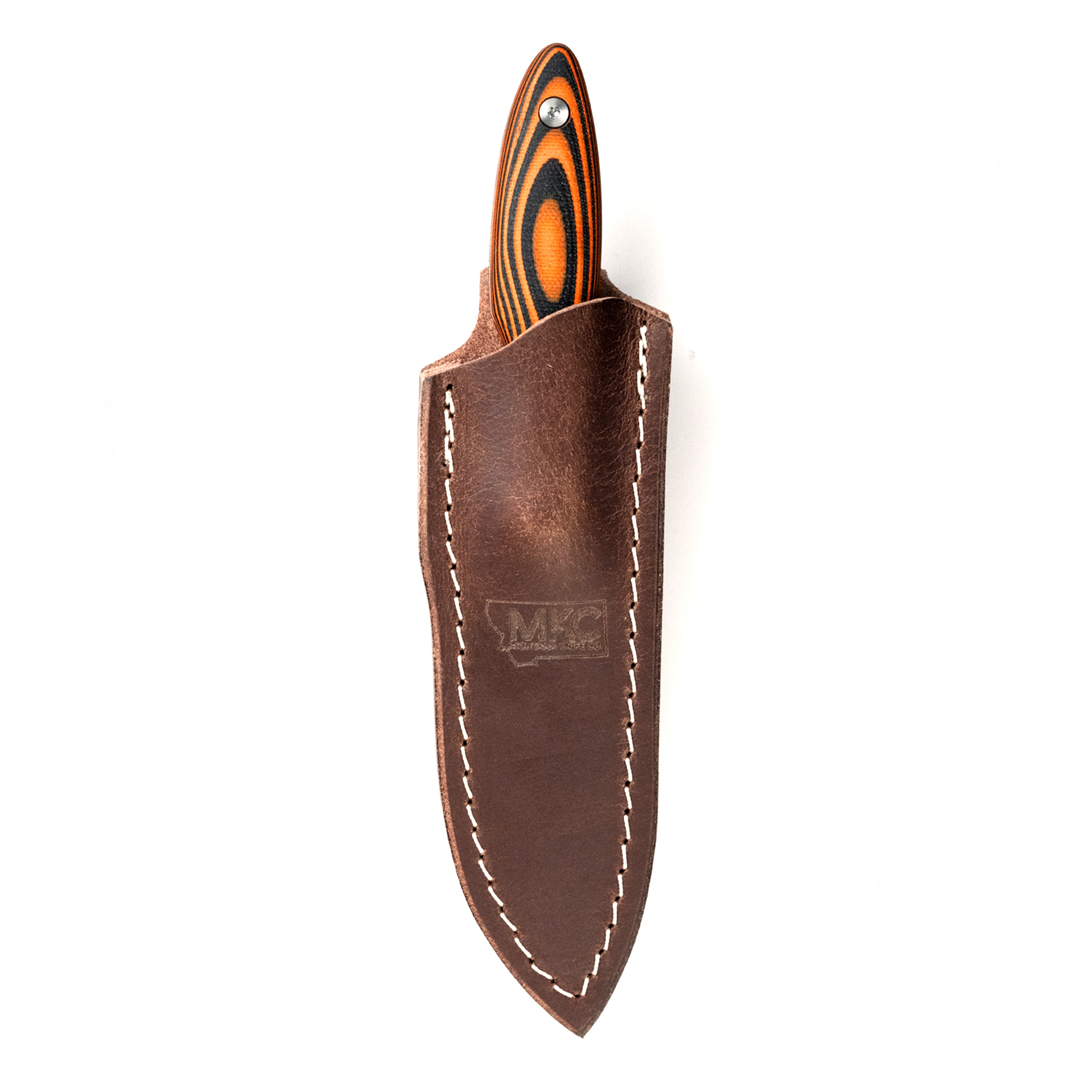 JACKSTONE LEATHER SHEATH - VERTICAL BELT CARRY