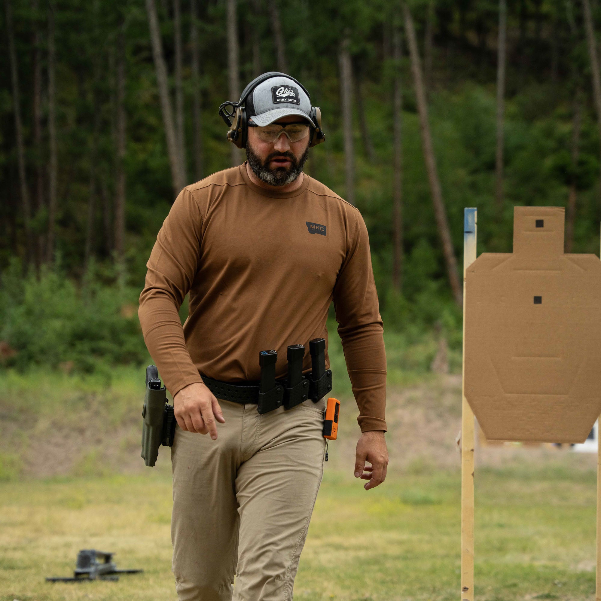 RANGE DAY PERFORMANCE LONG SLEEVE - COYOTE