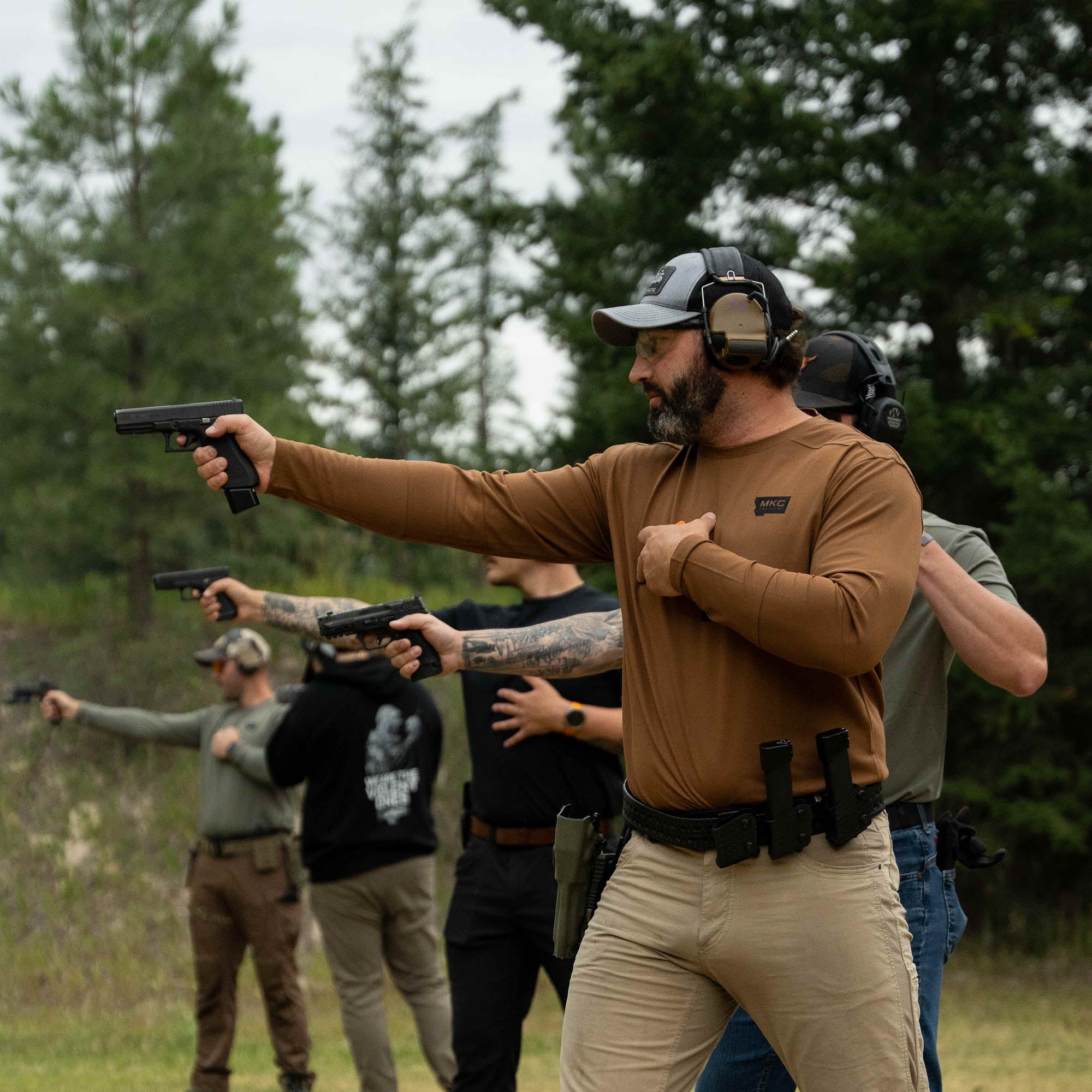 RANGE DAY PERFORMANCE LONG SLEEVE - COYOTE
