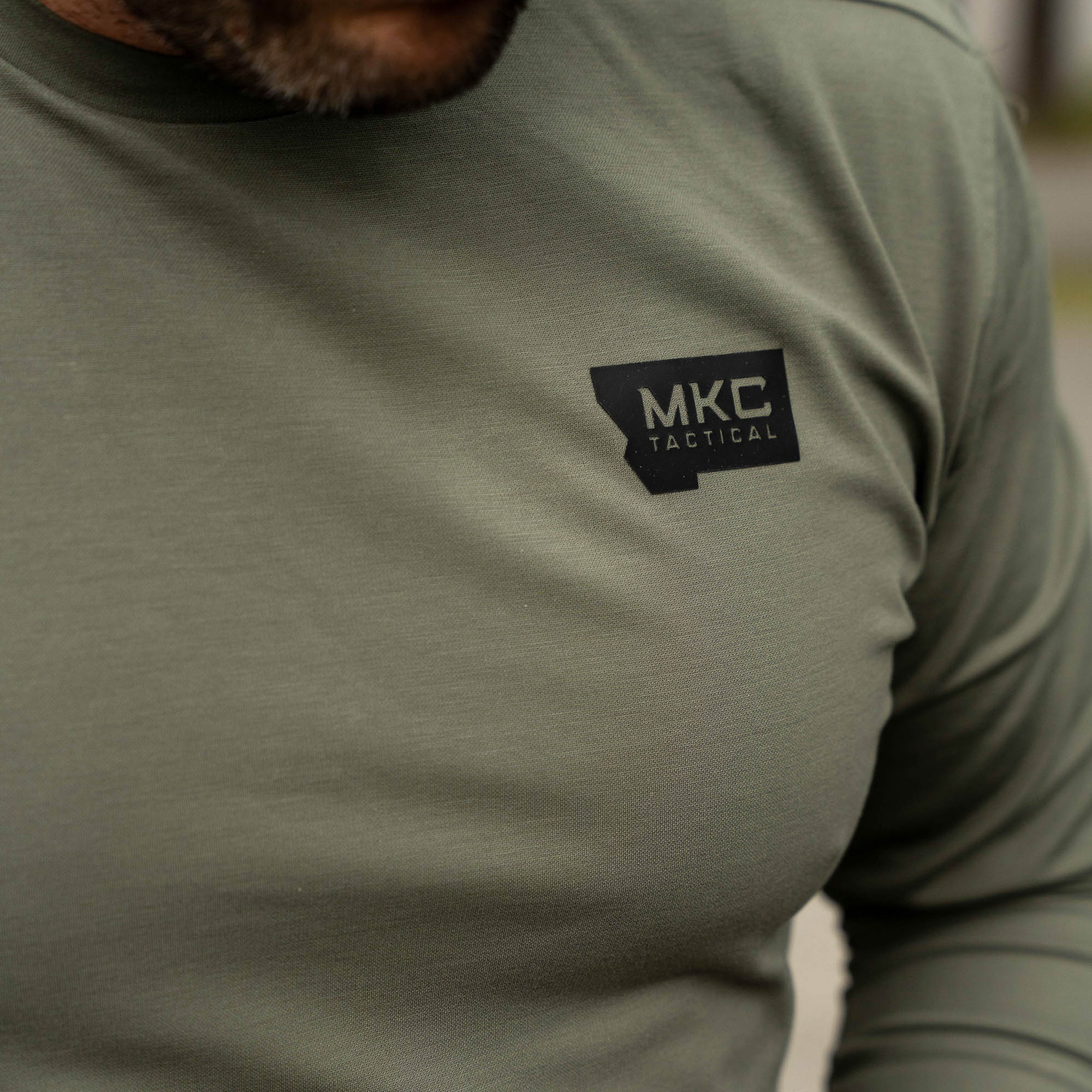 RANGE DAY PERFORMANCE LONG SLEEVE - OD GREEN