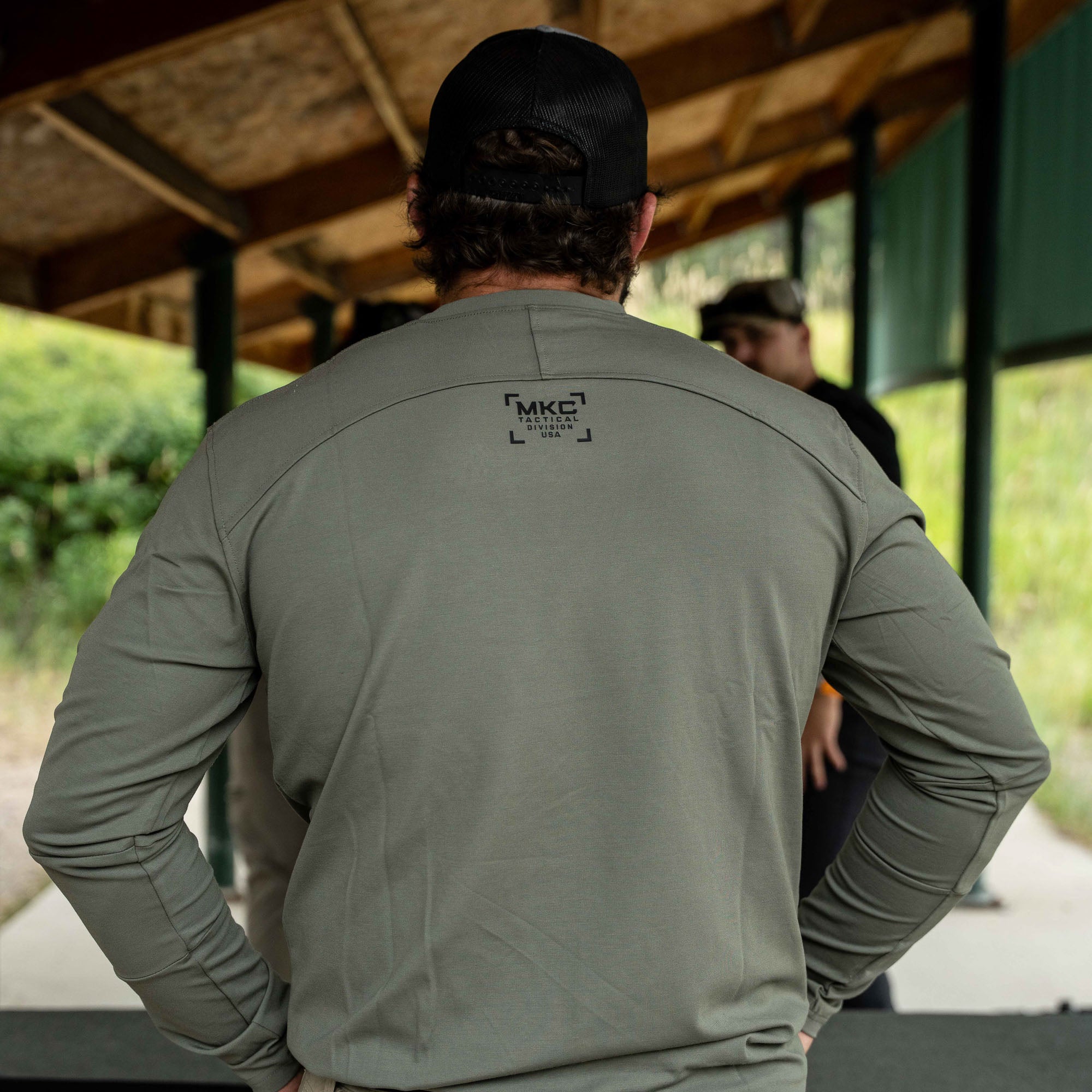 RANGE DAY PERFORMANCE LONG SLEEVE - OD GREEN