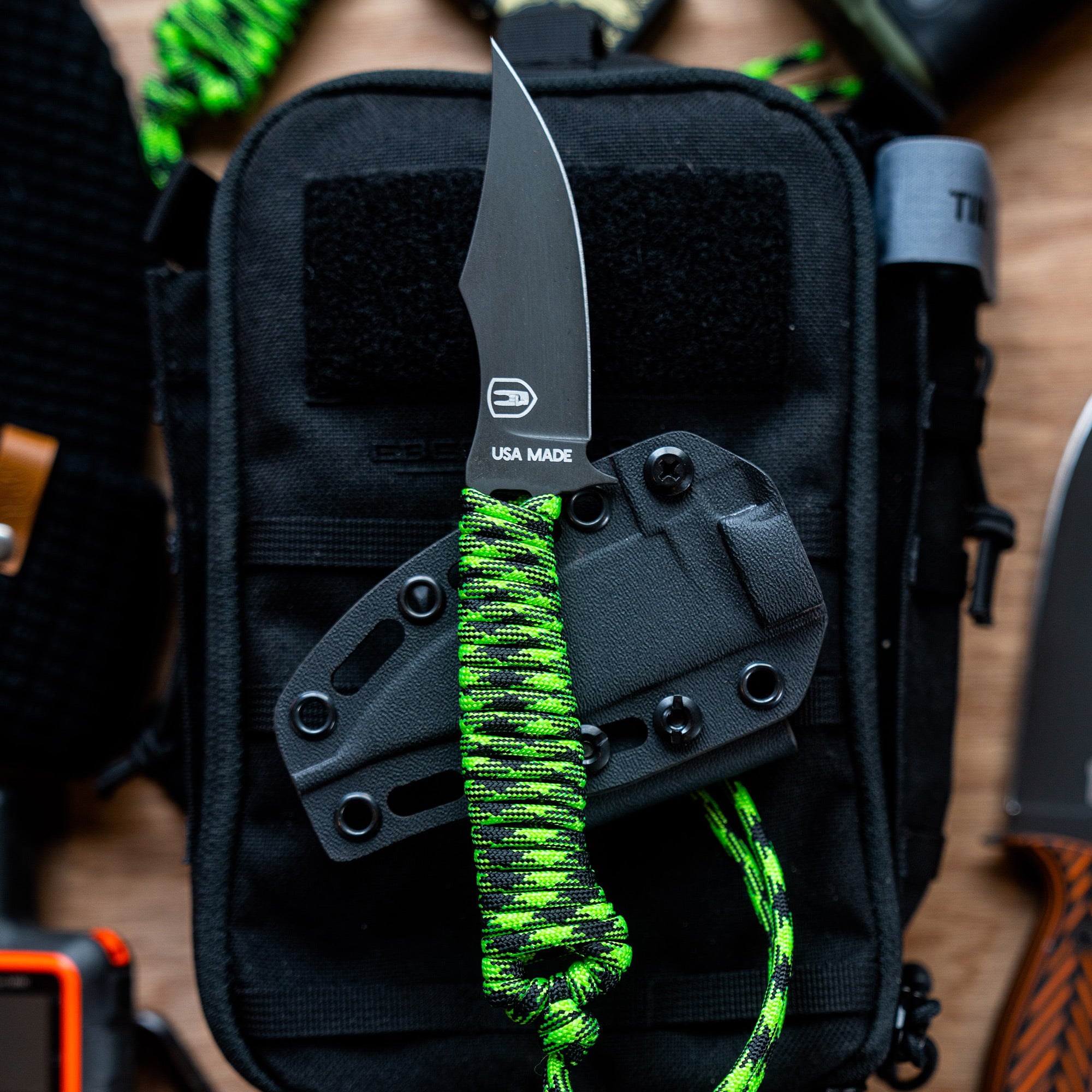 NOCK ON - TRIUMPH SL - GREEN & BLACK