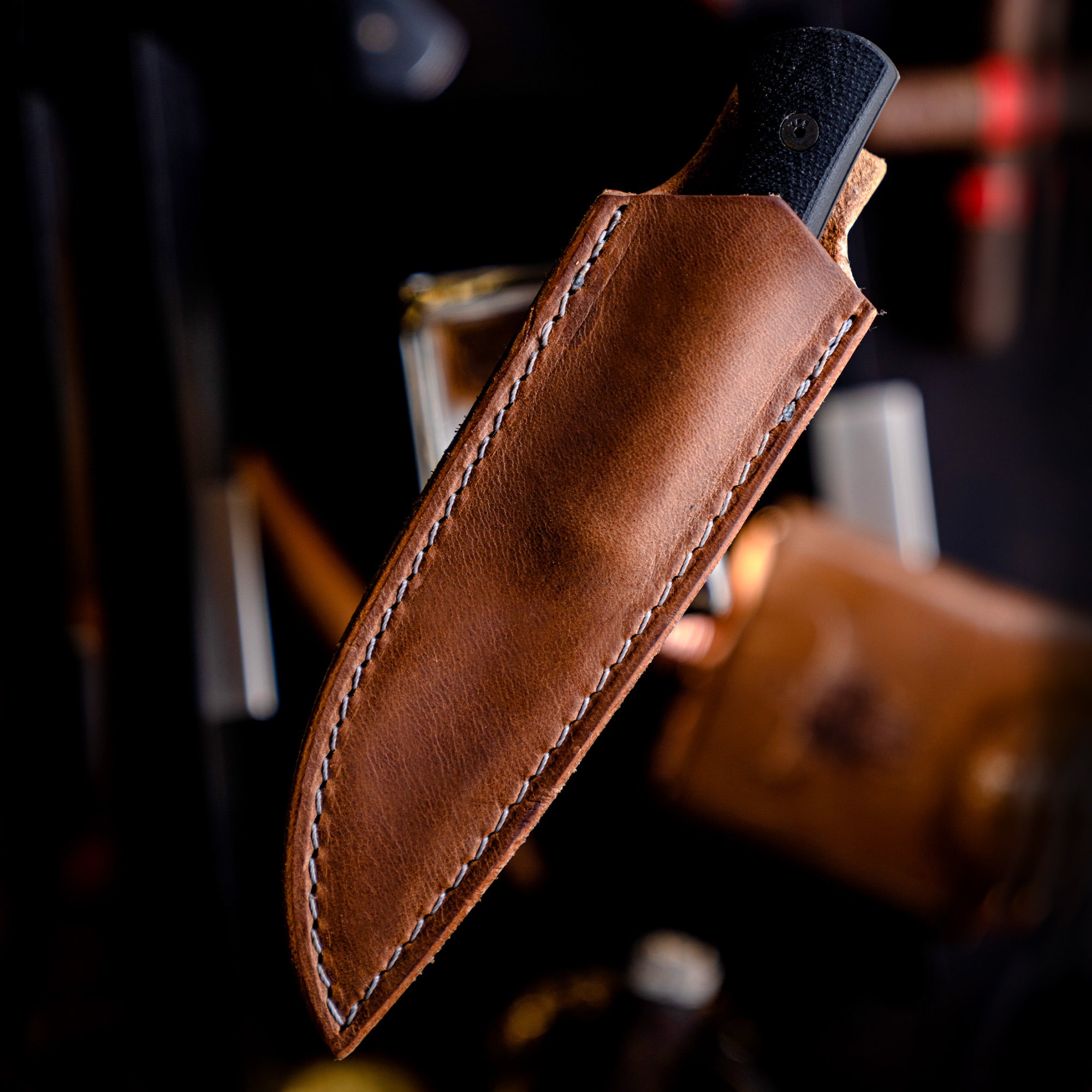 BLACKFOOT 2.0 LEATHER SHEATH - VERTICAL CARRY