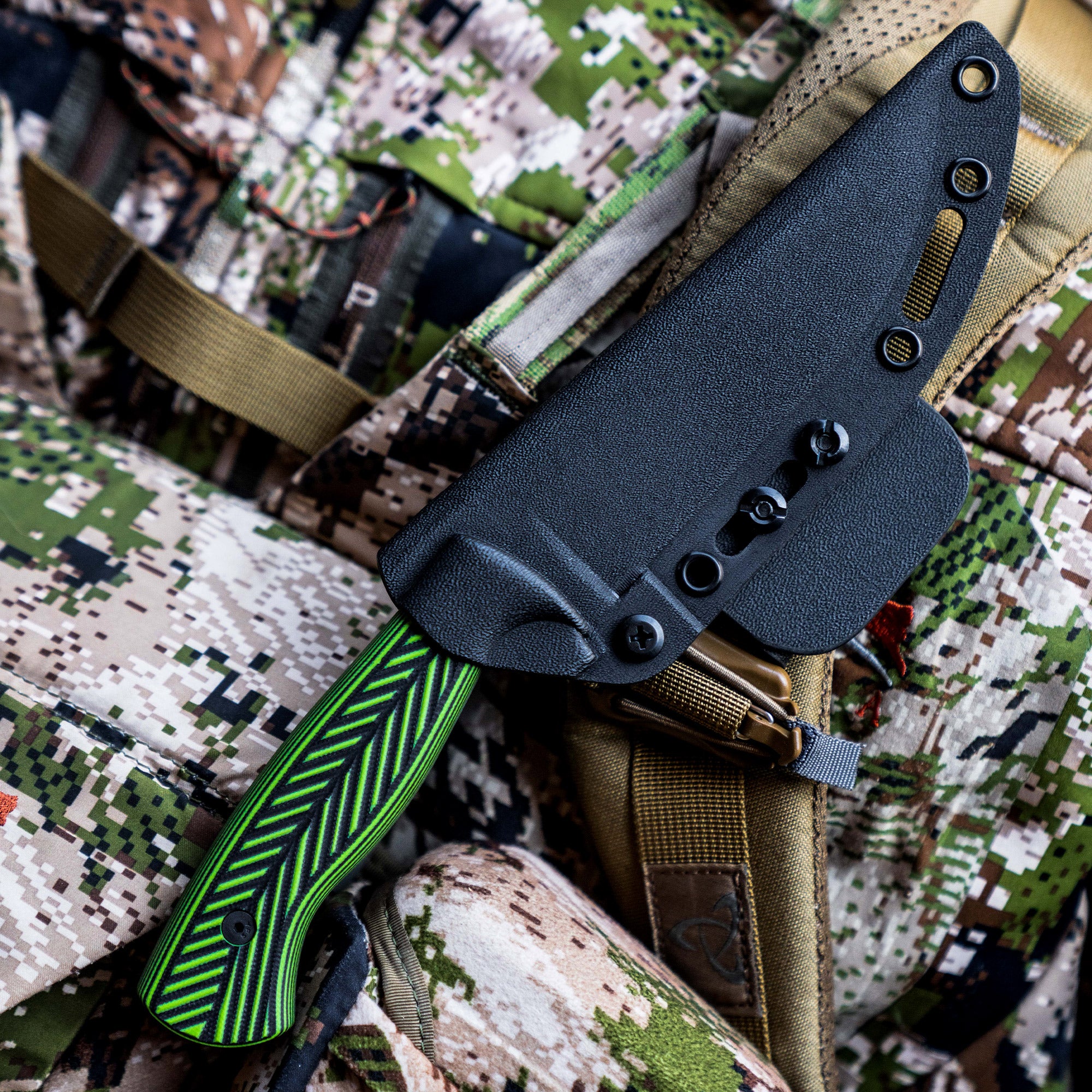 NOCK ON - TRIUMPH HUNTER XL - GREEN & BLACK