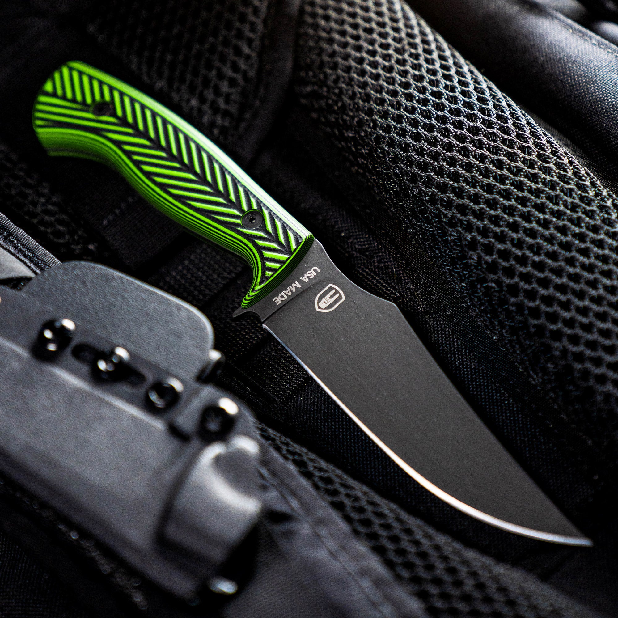 NOCK ON - TRIUMPH HUNTER XL - GREEN & BLACK