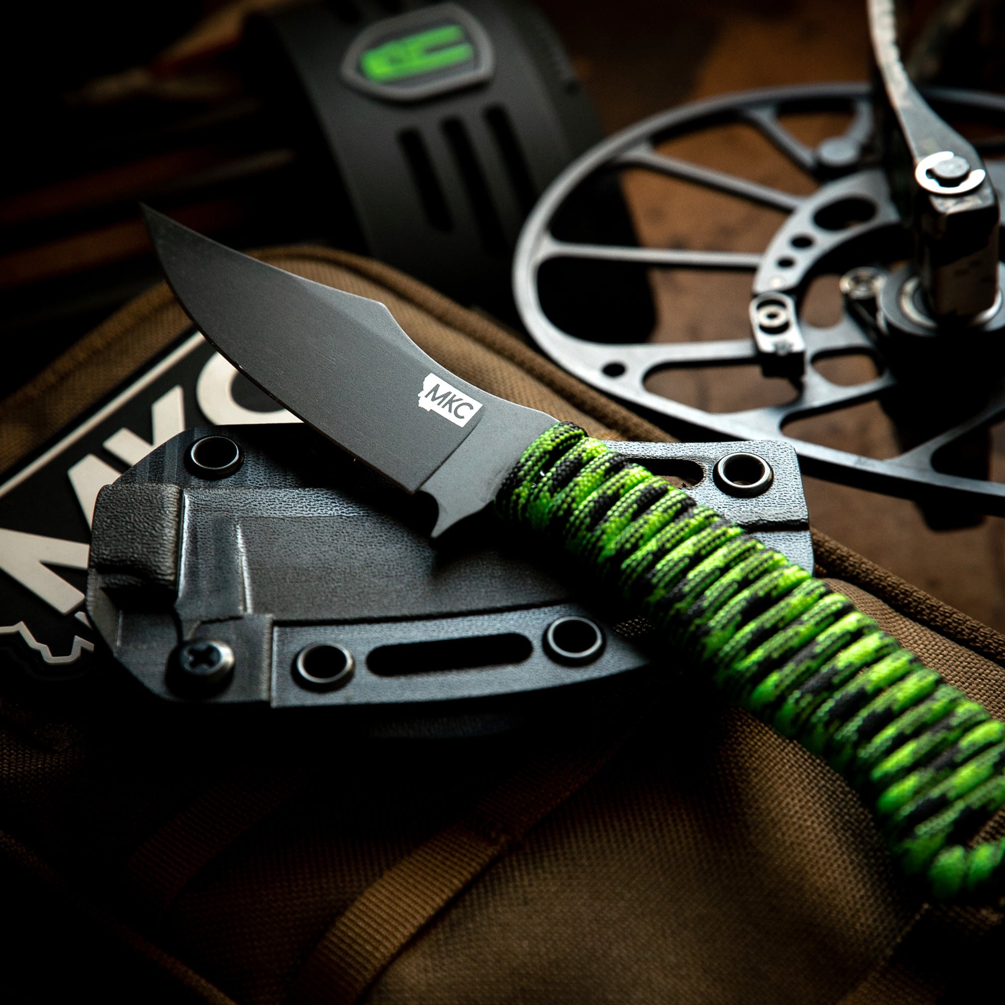 NOCK ON - TRIUMPH SL - GREEN & BLACK