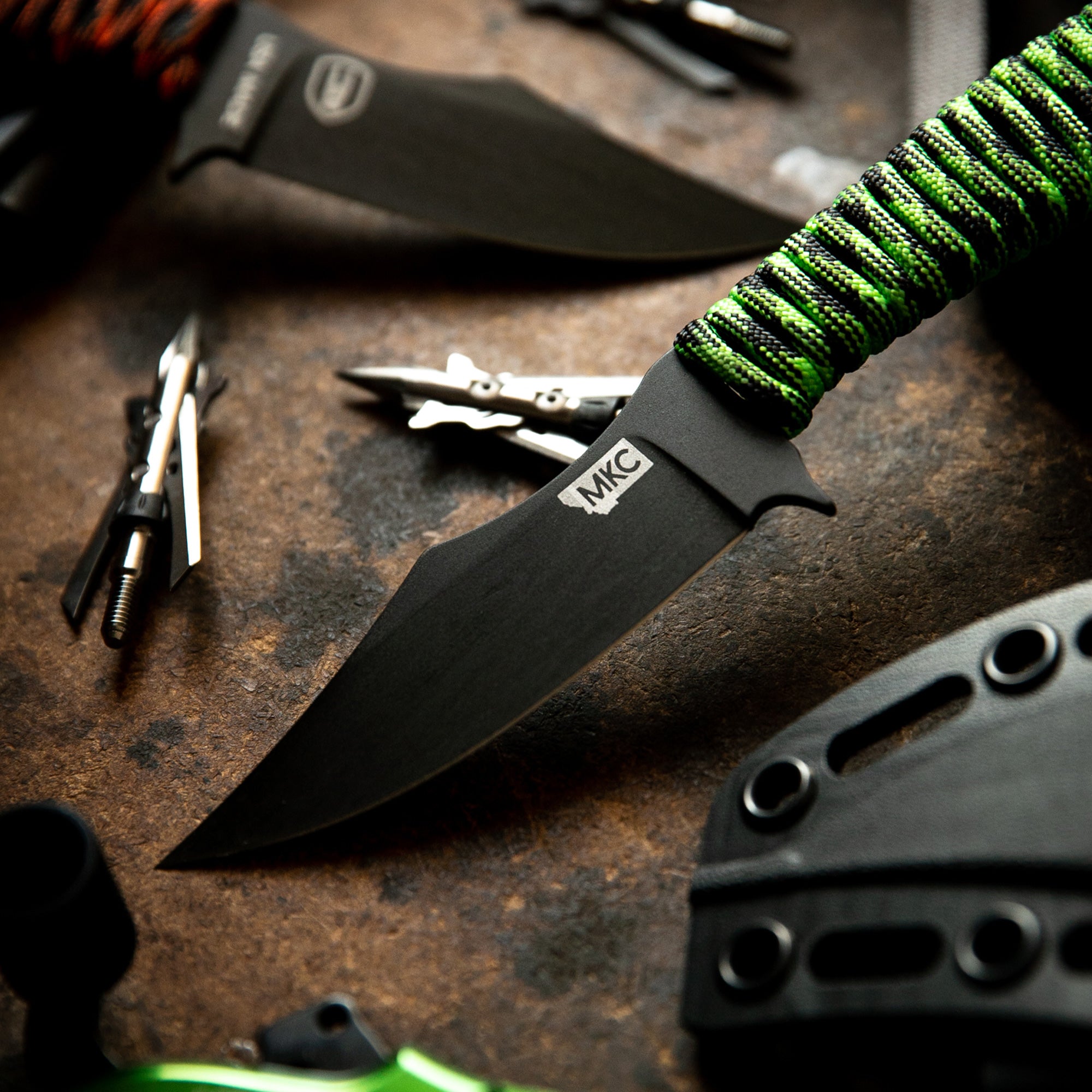 NOCK ON - TRIUMPH SL - GREEN & BLACK