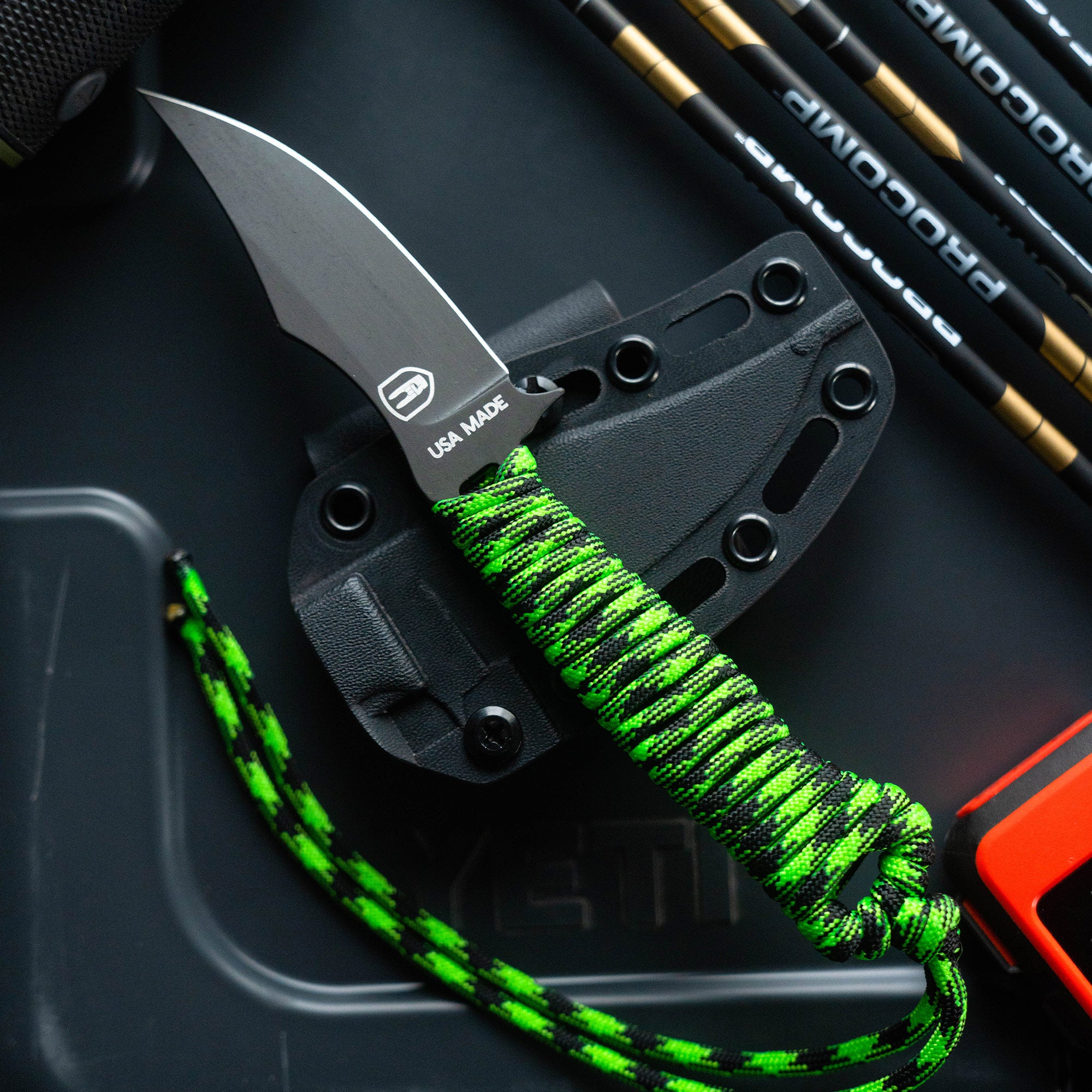 NOCK ON - TRIUMPH SL - GREEN & BLACK