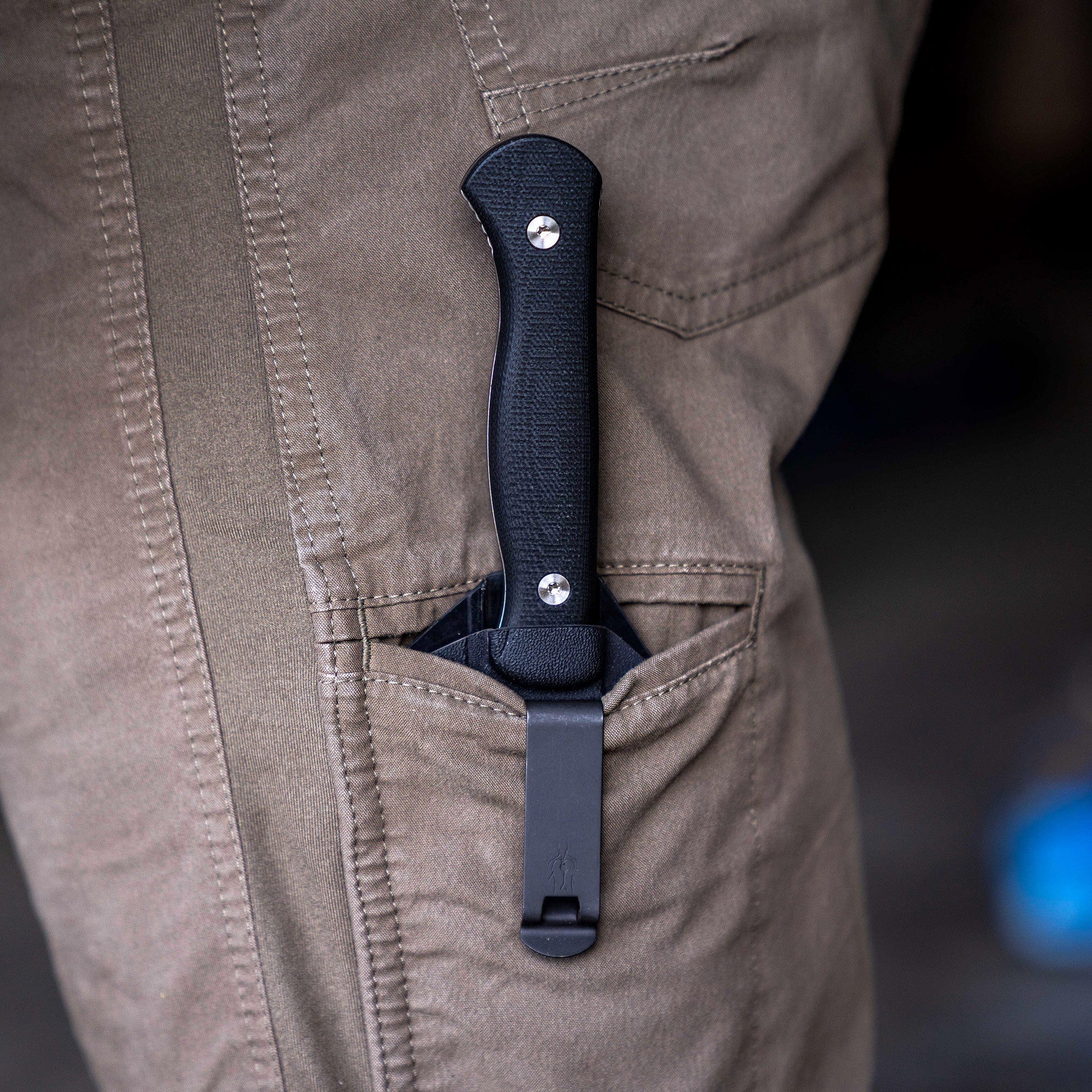 FIELDCRAFT SURVIVAL KNIFE - BLACK