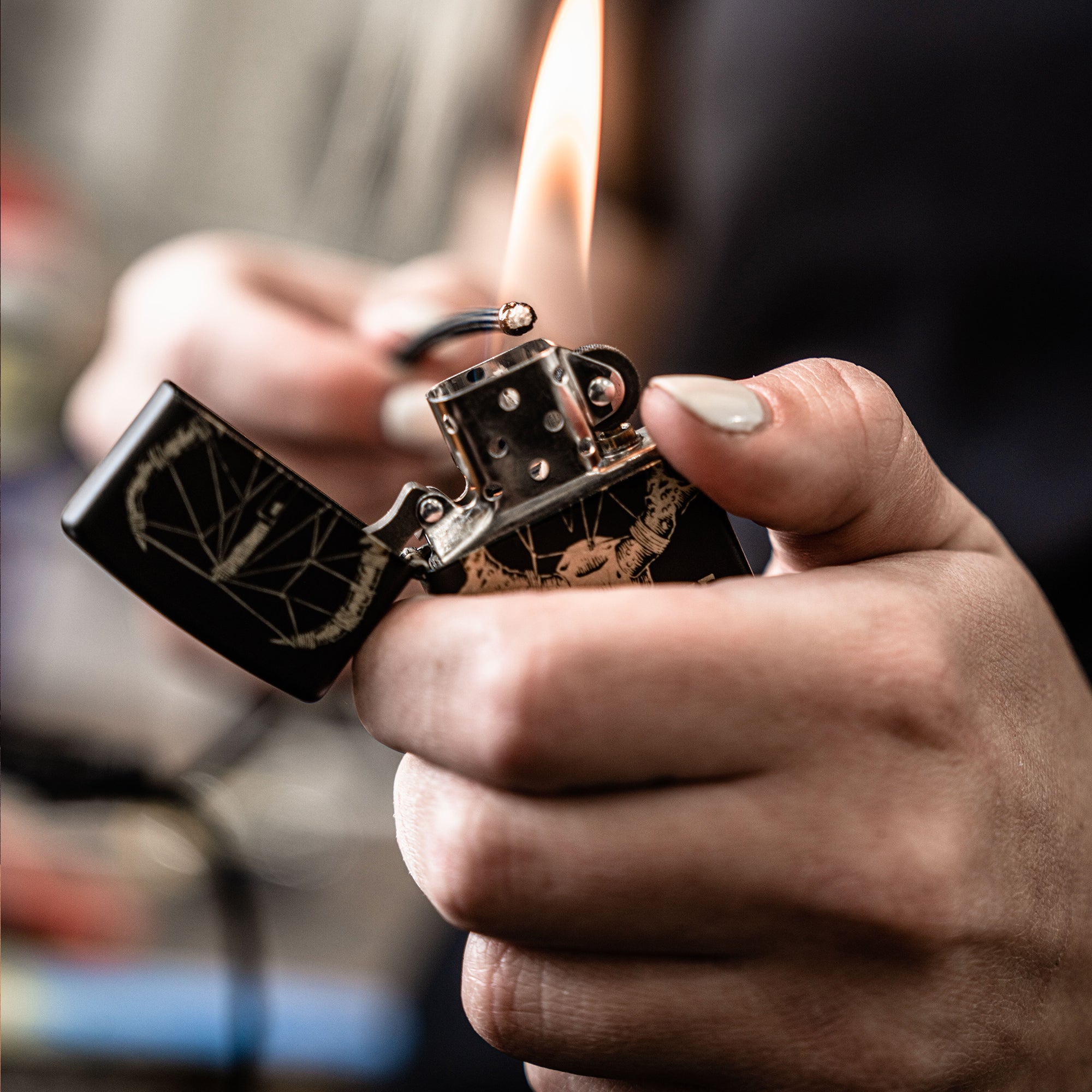 SPEEDGOAT - TRADITIONAL WINDPROOF ZIPPO LIGHTER - USA MADE