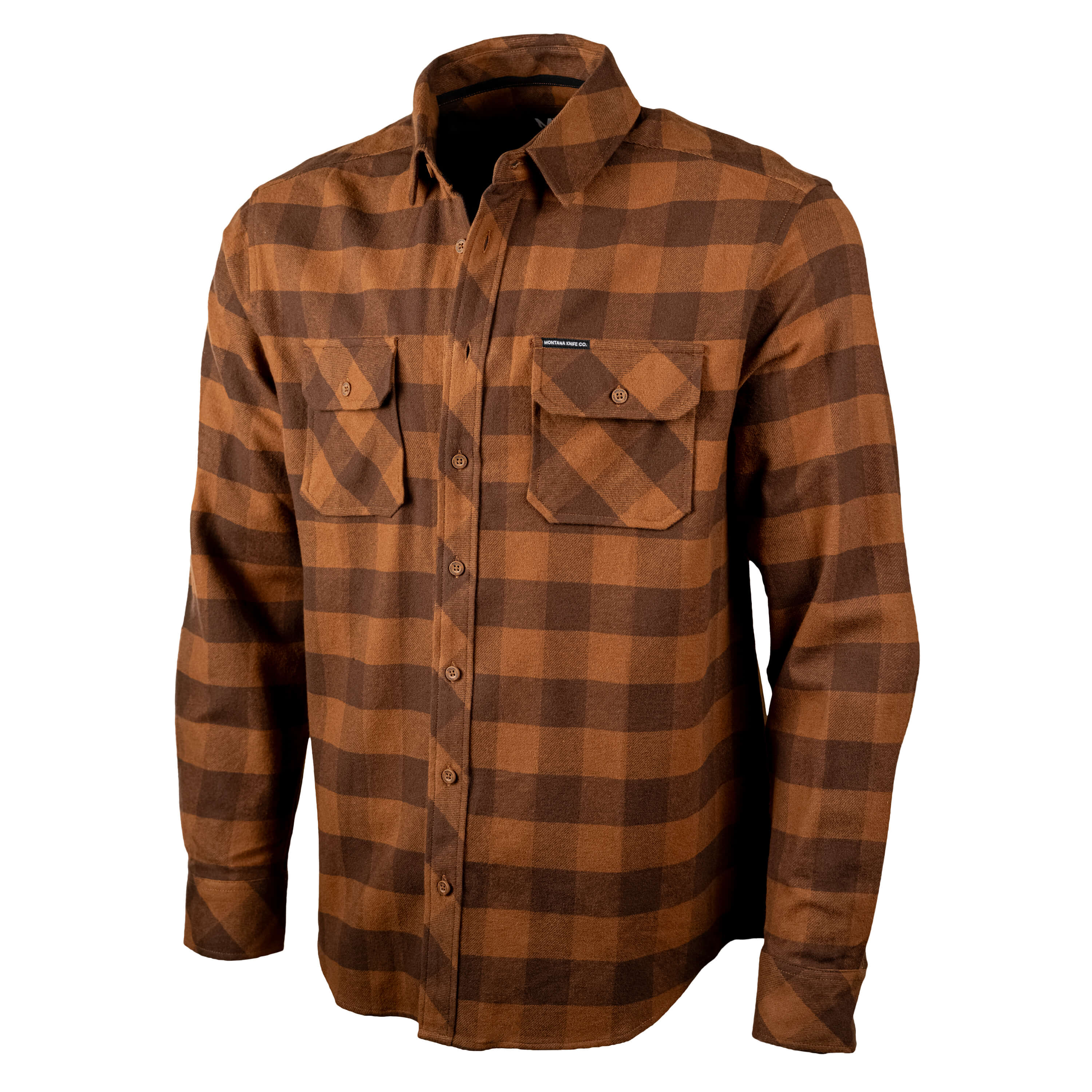 MKC HEAVYWEIGHT FLANNEL - DARK COYOTE
