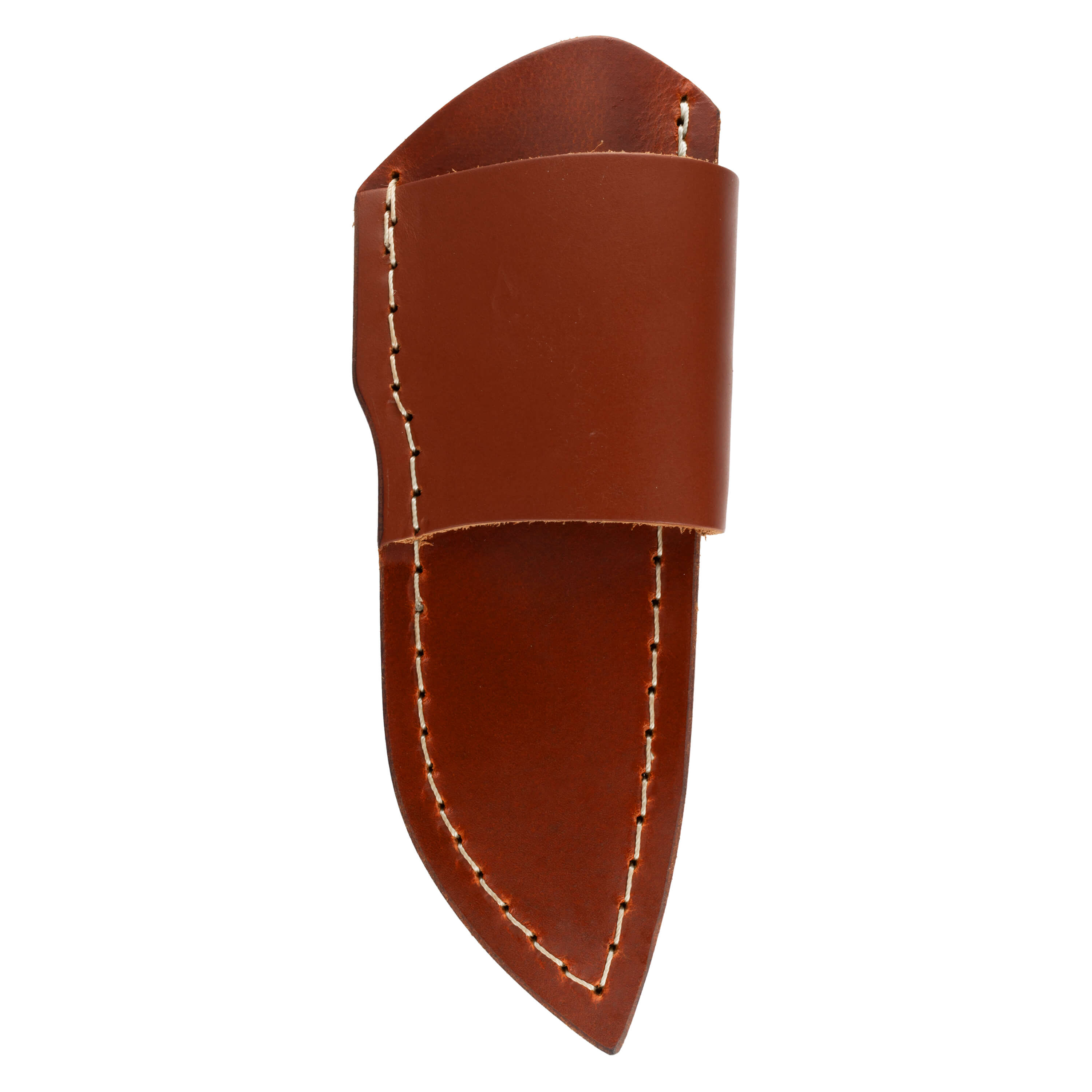 MULE DEER LEATHER SHEATH - HORIZONTAL BELT CARRY