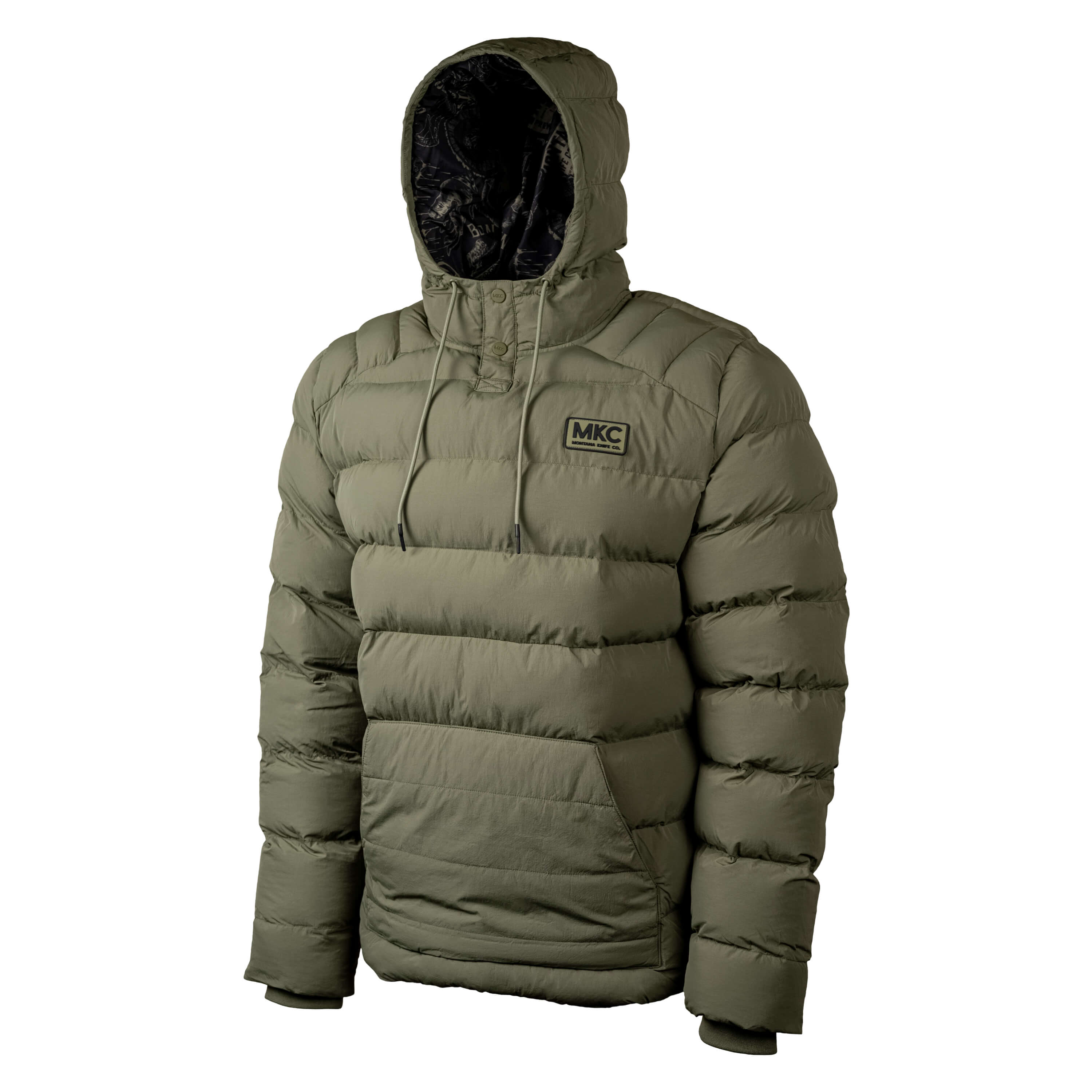 OBERLIN PULLOVER PUFFY JACKET - OLIVE