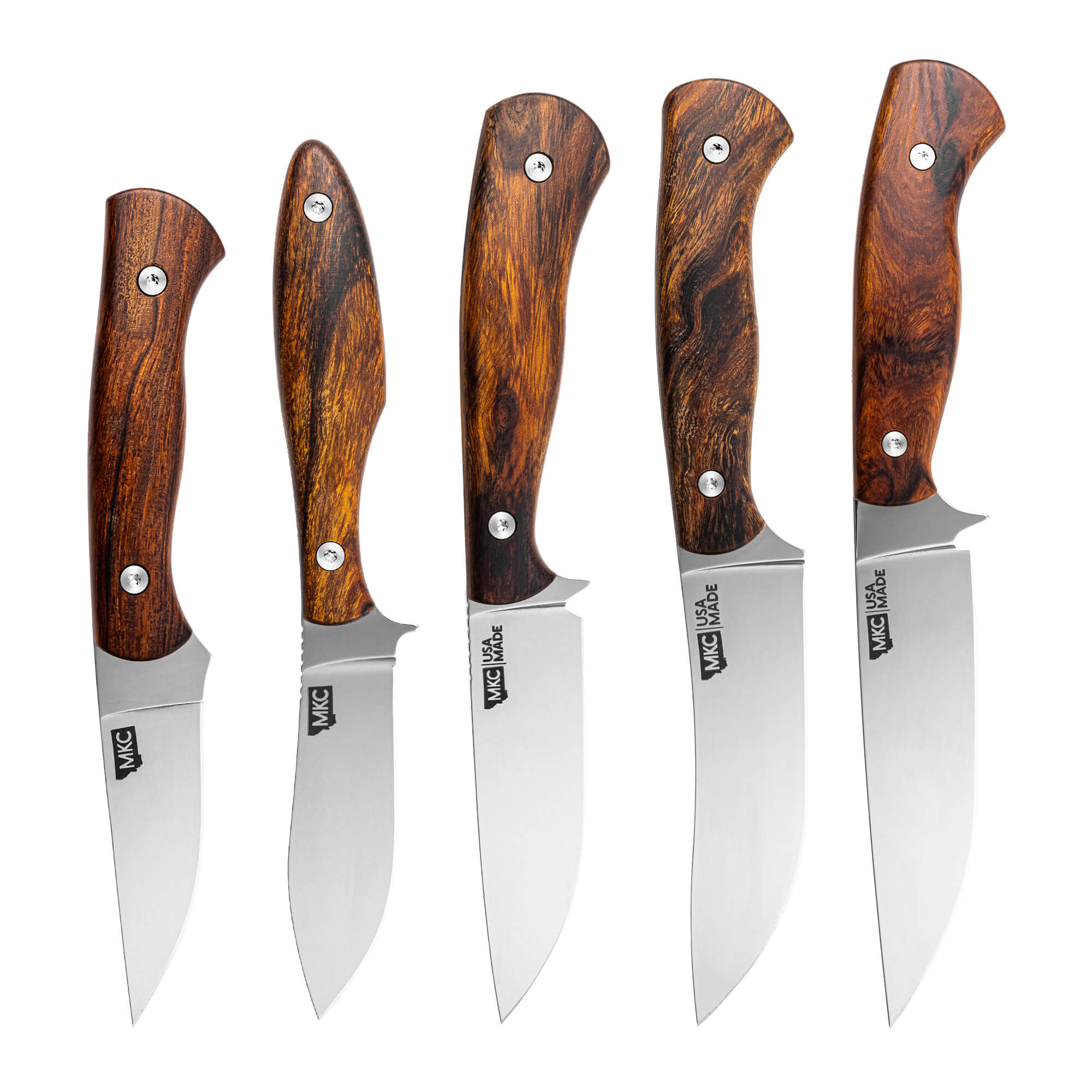 TRADITIONS KNIVES - FULL SET OF 5