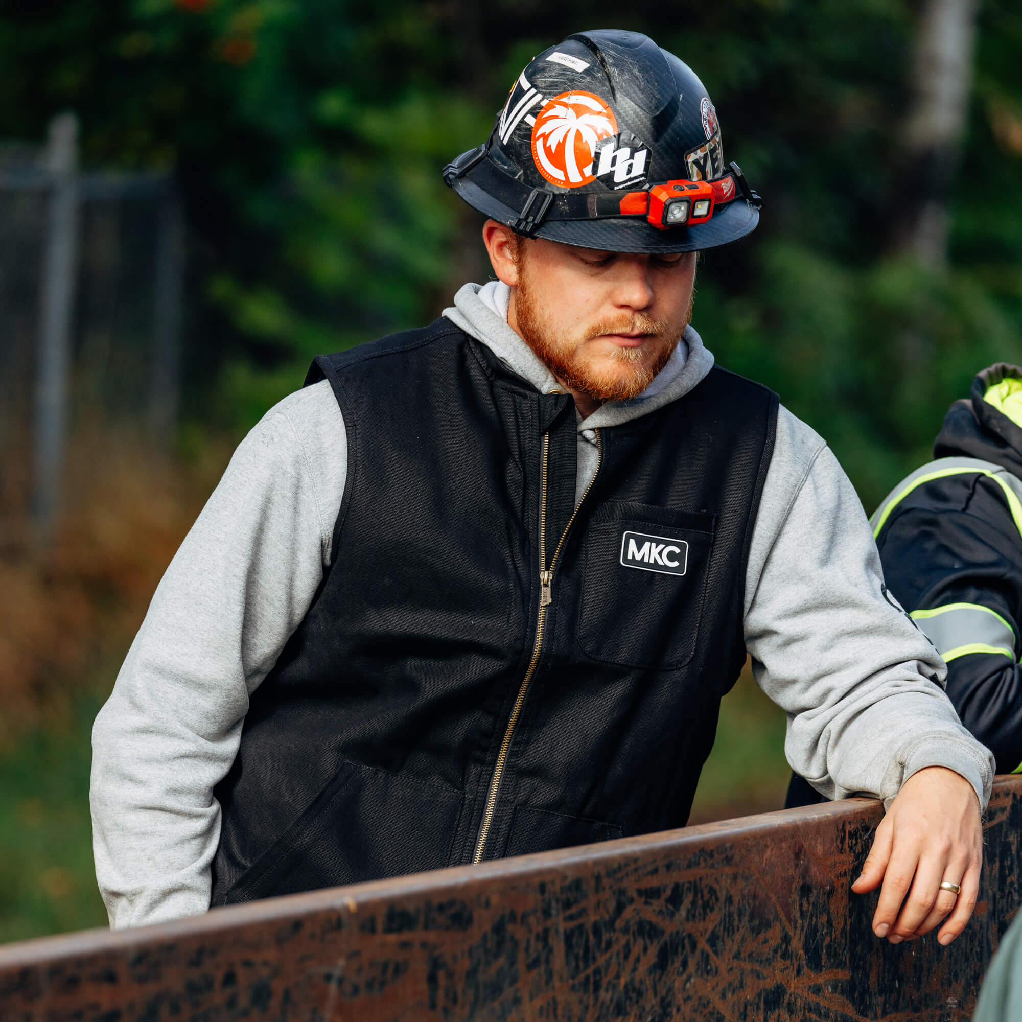 MKC CANVAS WORK VEST - BLACK