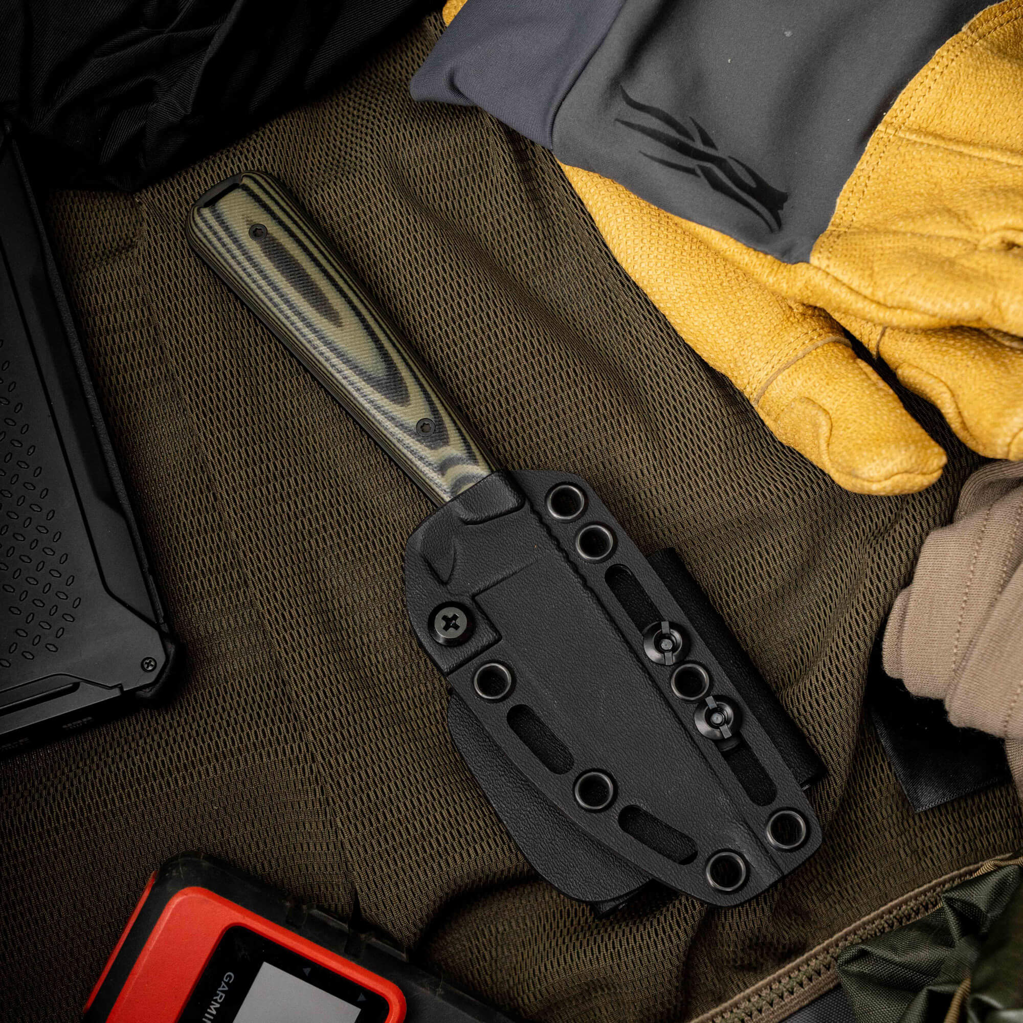 FLATTAIL - PVD - GREEN & BLACK