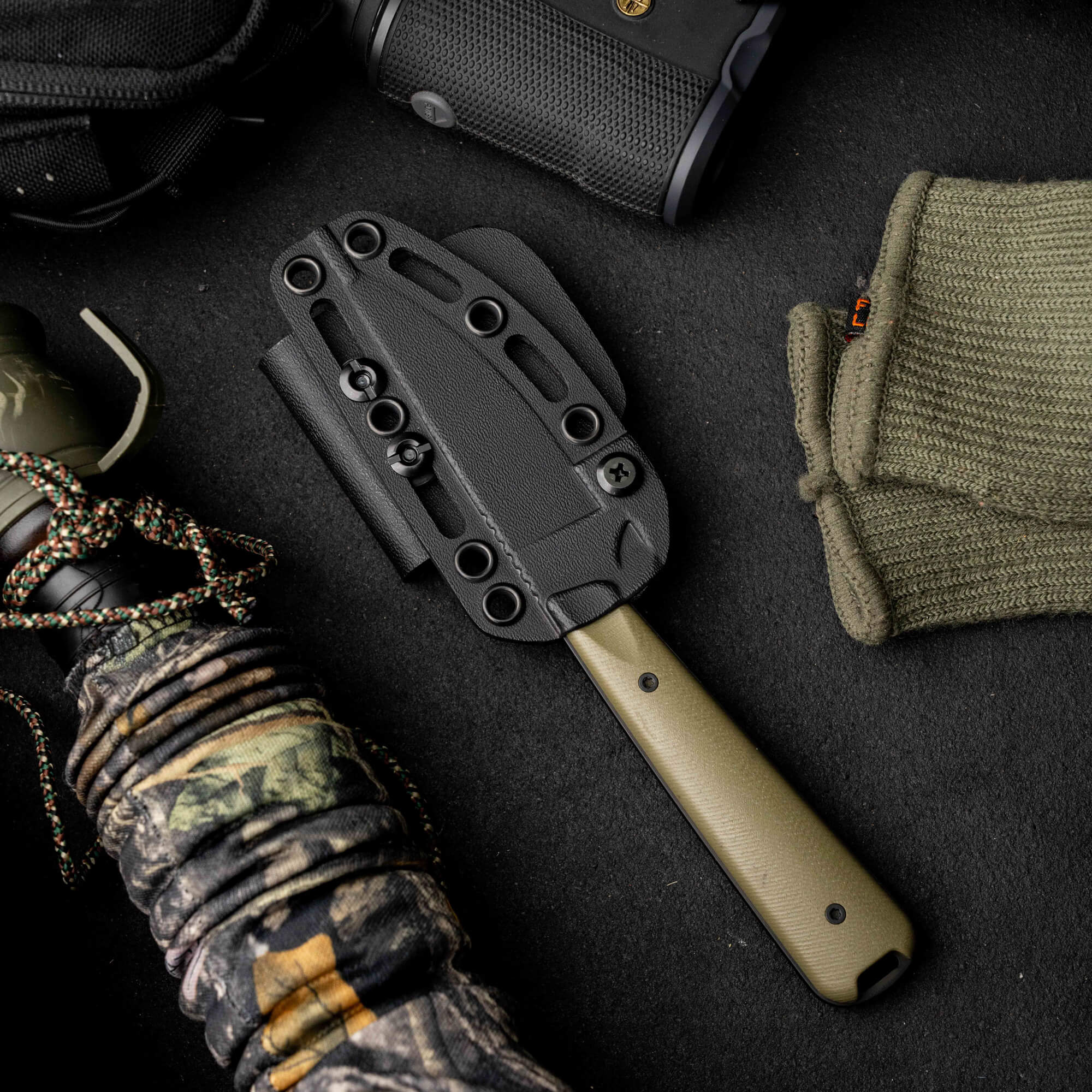 FLATTAIL - PVD - OLIVE