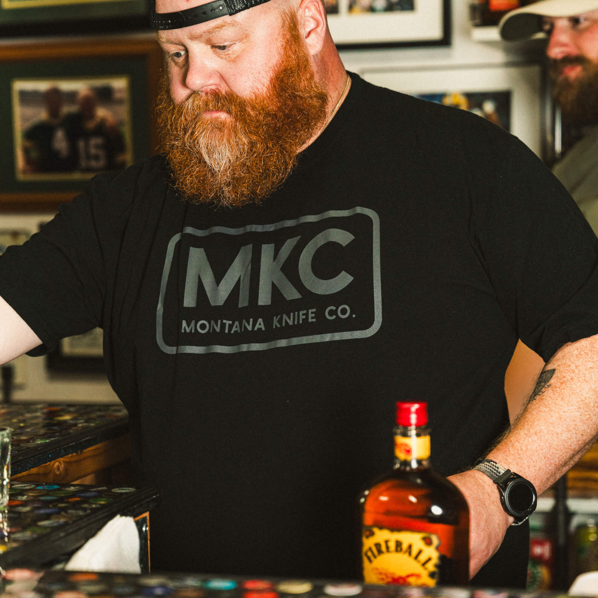 MKC LOGO TEE - BLACK