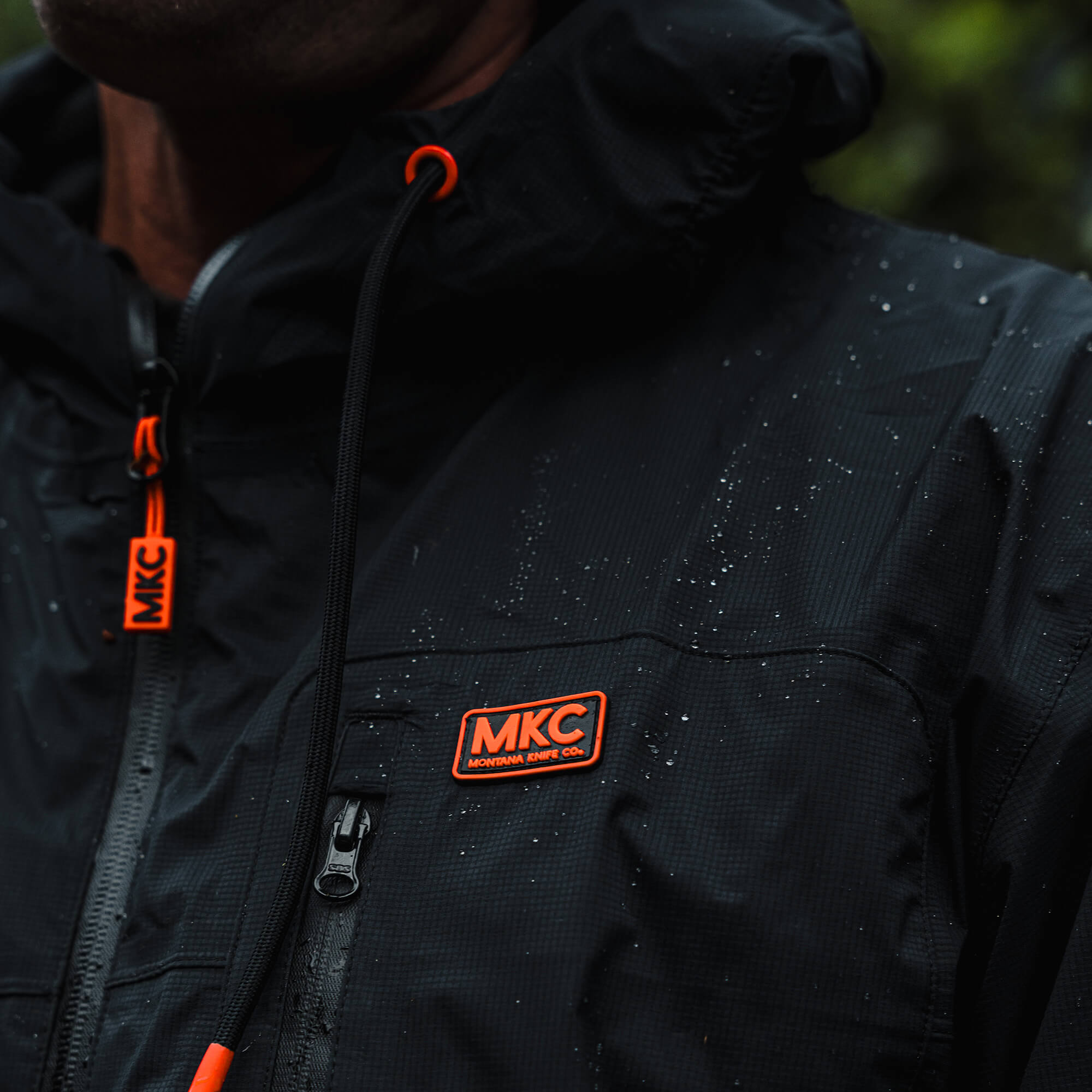 MT. REYNOLDS RAIN JACKET - BLACK