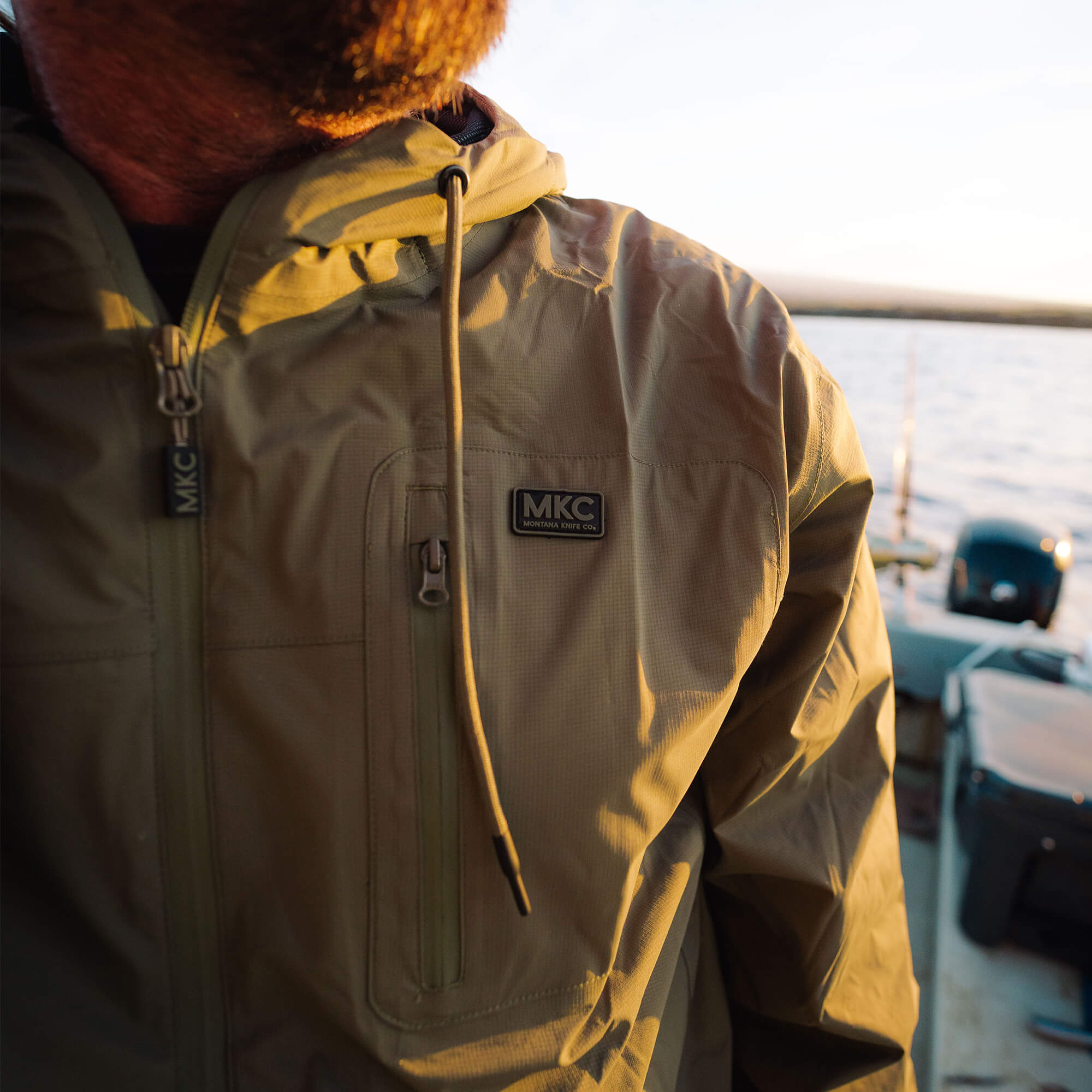 MT. REYNOLDS RAIN JACKET - OLIVE