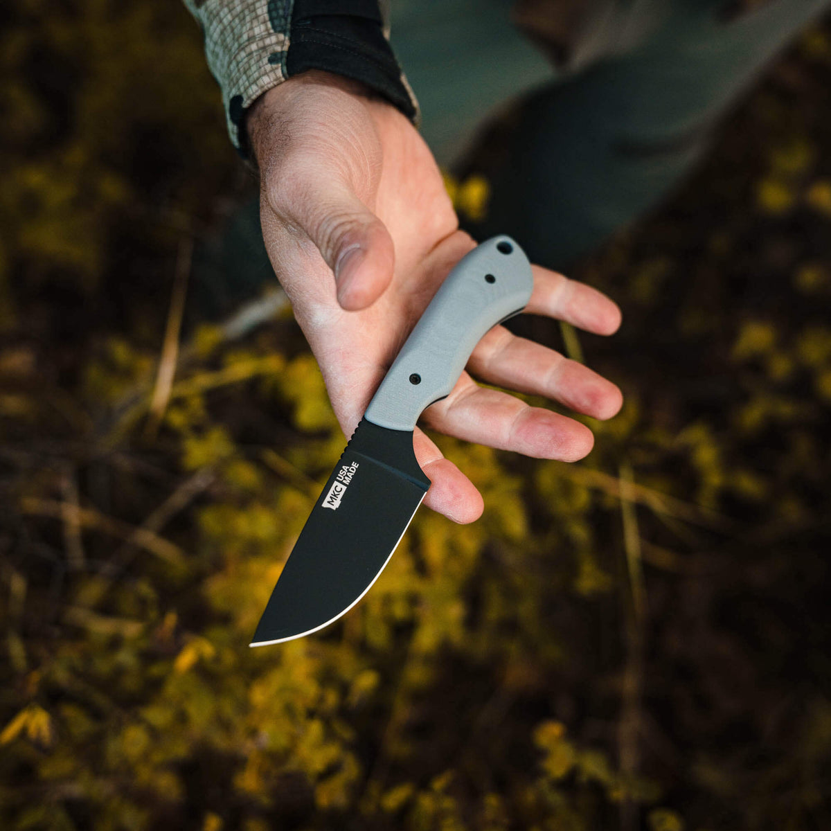 MKC ELK KNIFE - PVD - GREY