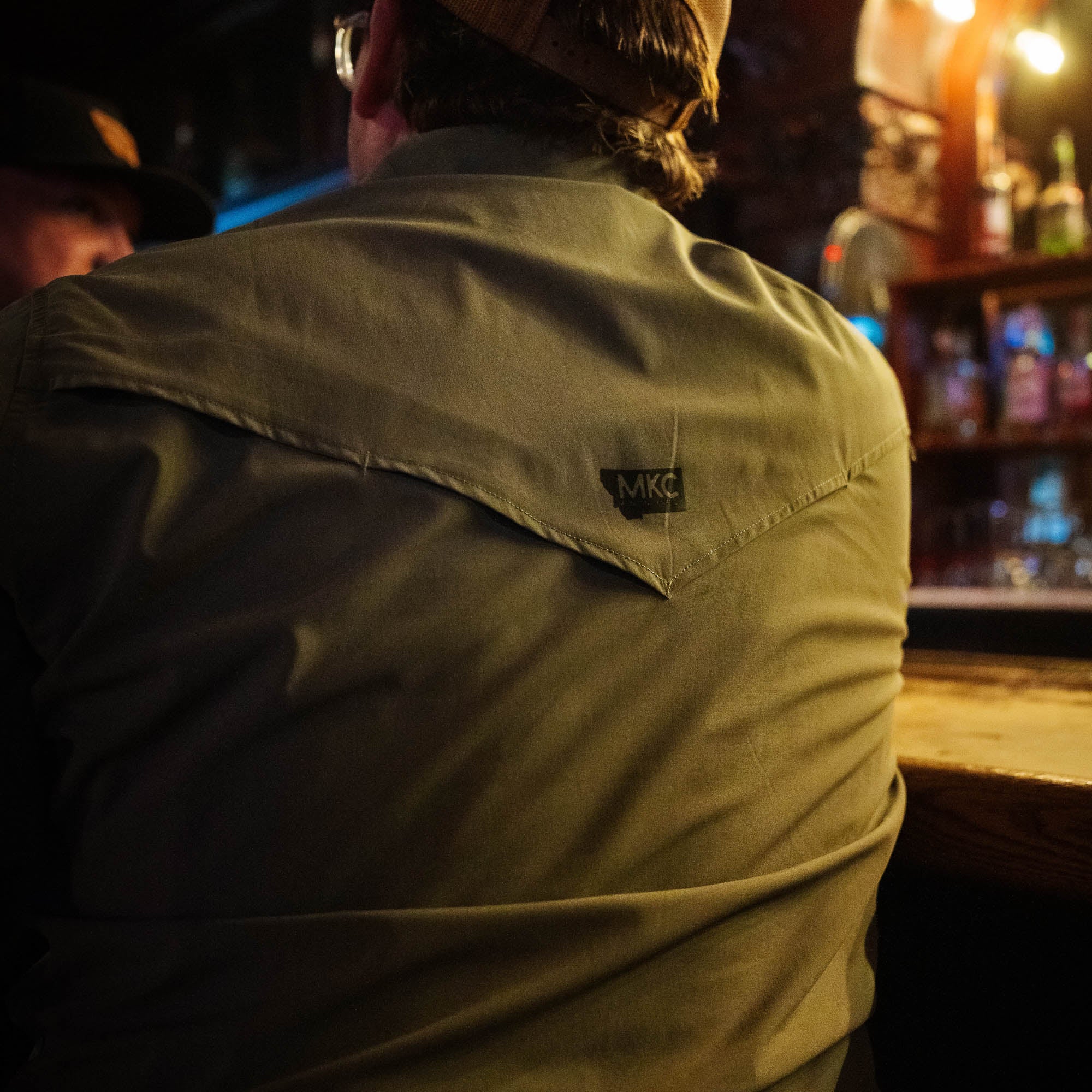 SEELEY S/S BUTTON-UP SHIRT - OLIVE
