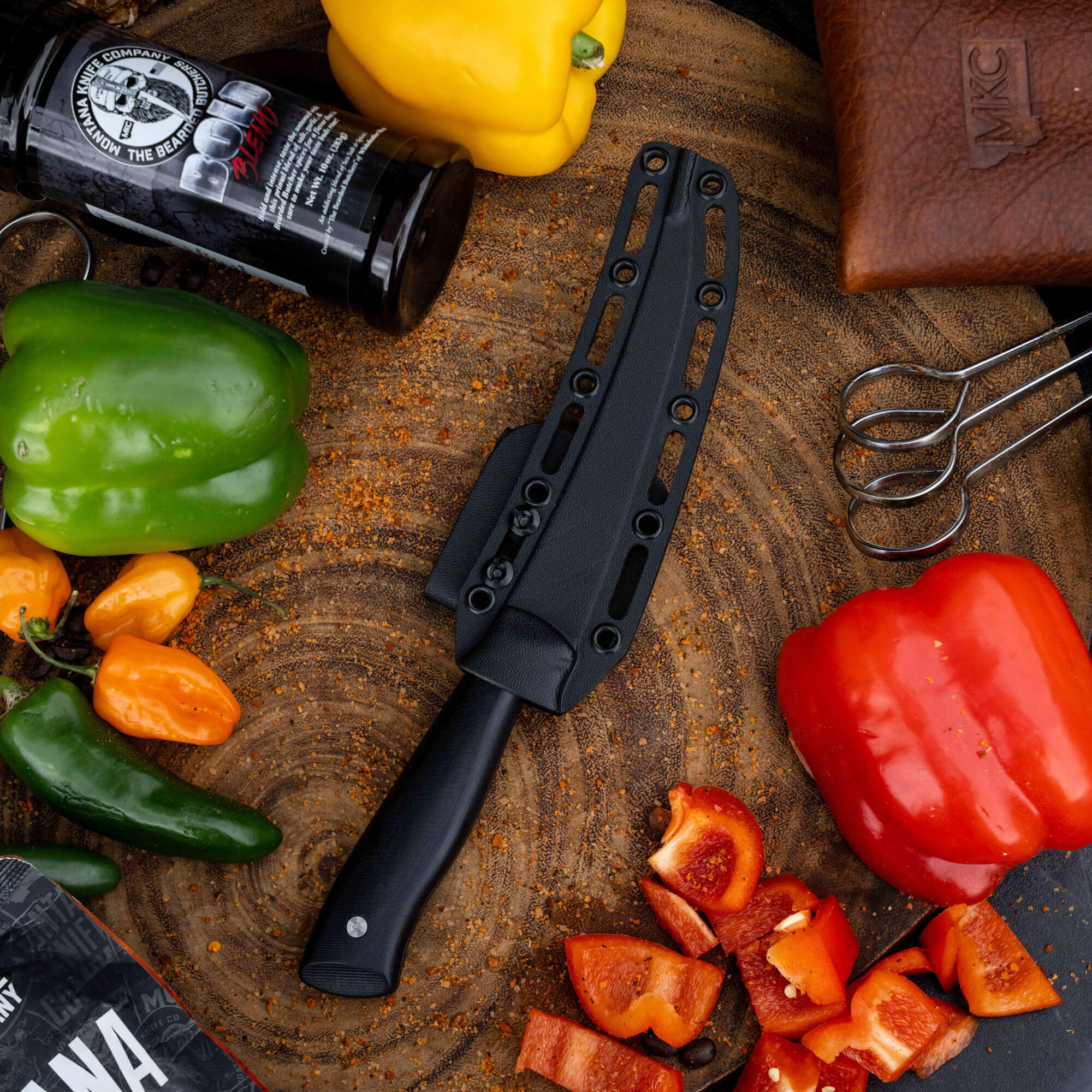 BONING BUTCHER KNIFE - PVD - BLACK