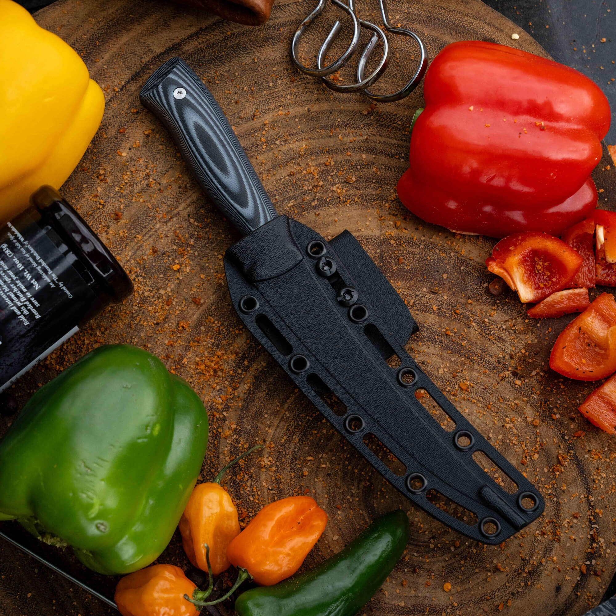 BONING BUTCHER KNIFE - BEARDED BUTCHERS EDITION - GREY/BLACK