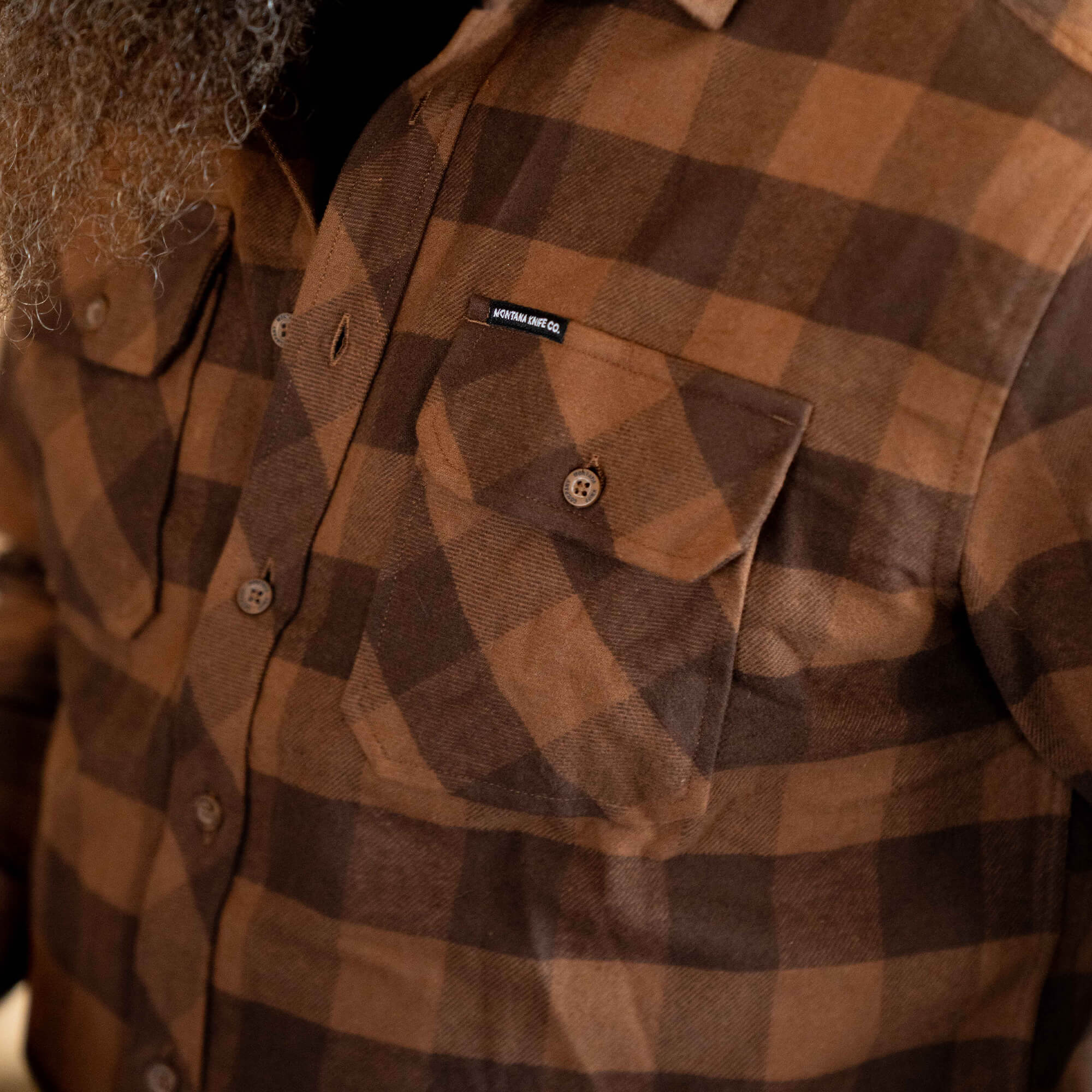 MKC HEAVYWEIGHT FLANNEL - DARK COYOTE