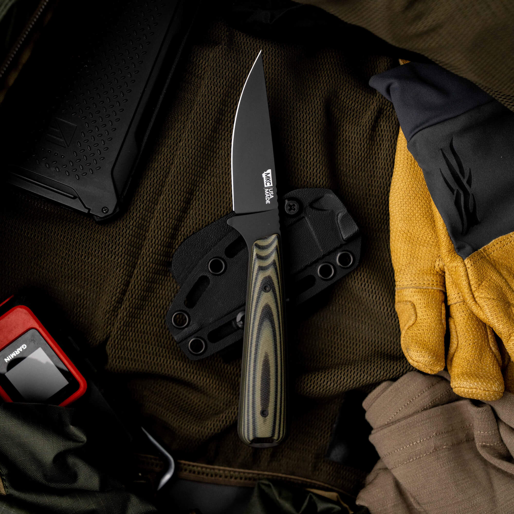 FLATTAIL - PVD - GREEN & BLACK