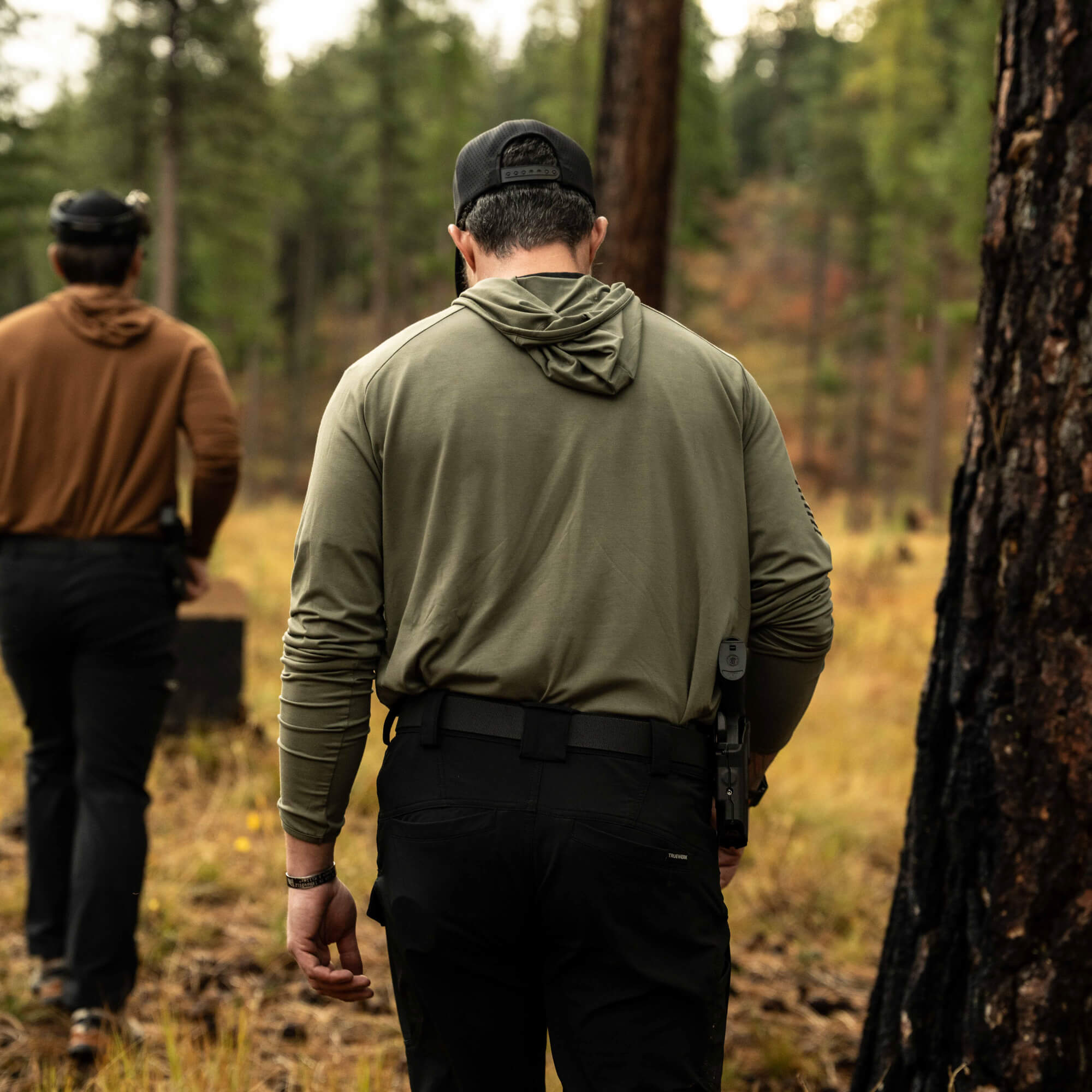 TACTICAL LIGHTWEIGHT BAMBOO HOODIE - OD GREEN