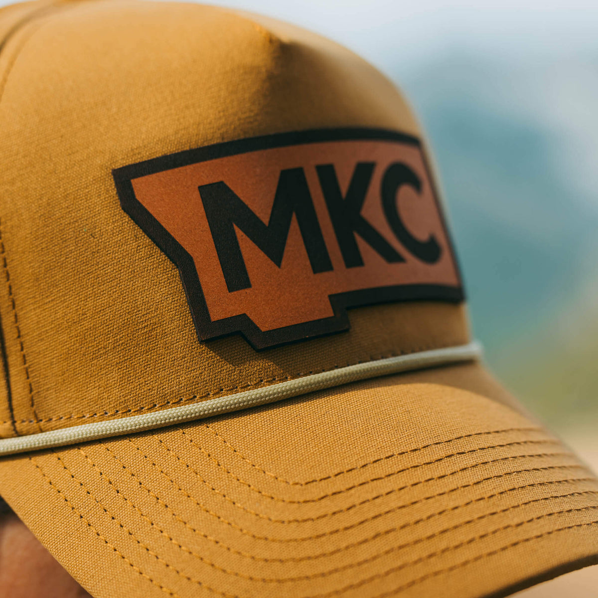 MKC BIG STATE PATCH - ROPE HAT - CANVAS