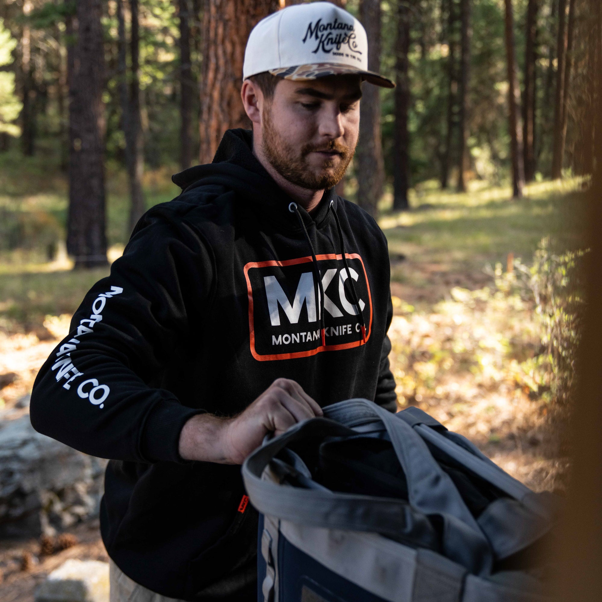 MKC FLEECE HOODIE - BLACK