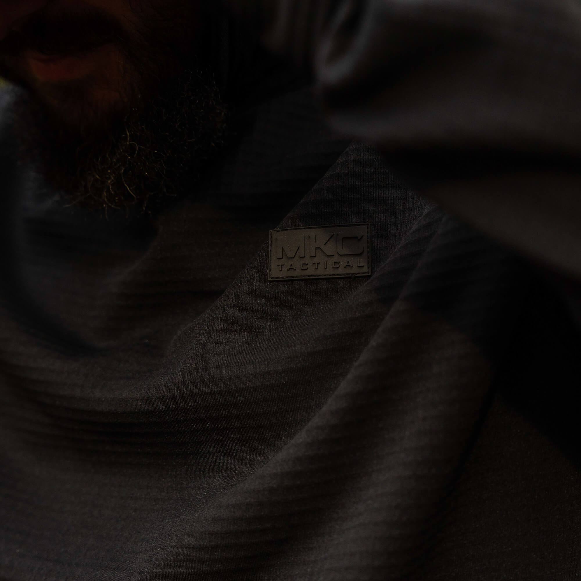 MKC WAFFLE KNIT PERFORMANCE HOODIE - SHADOW