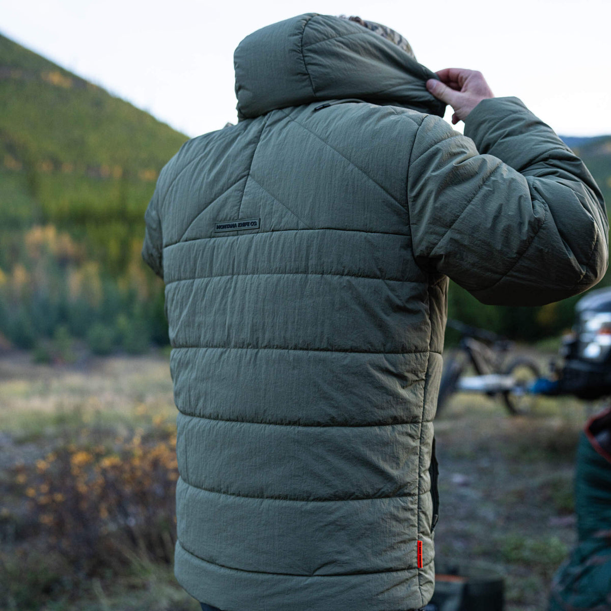 GRINNELL PUFFY ZIP JACKET 2.0 - OLIVE