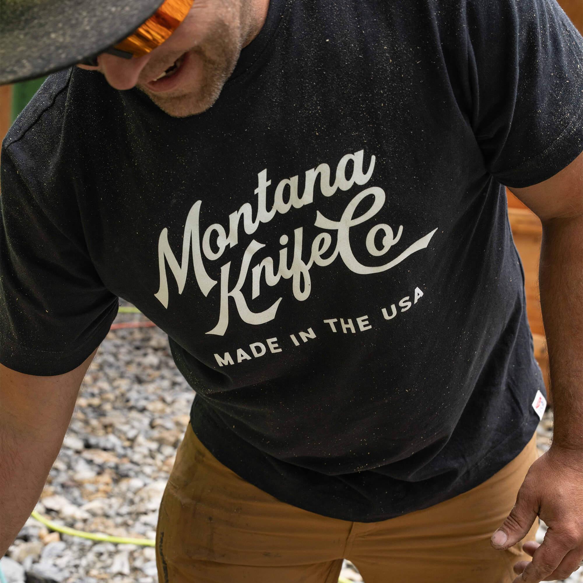 MKC HERITAGE TEE - USA MADE - BLACK