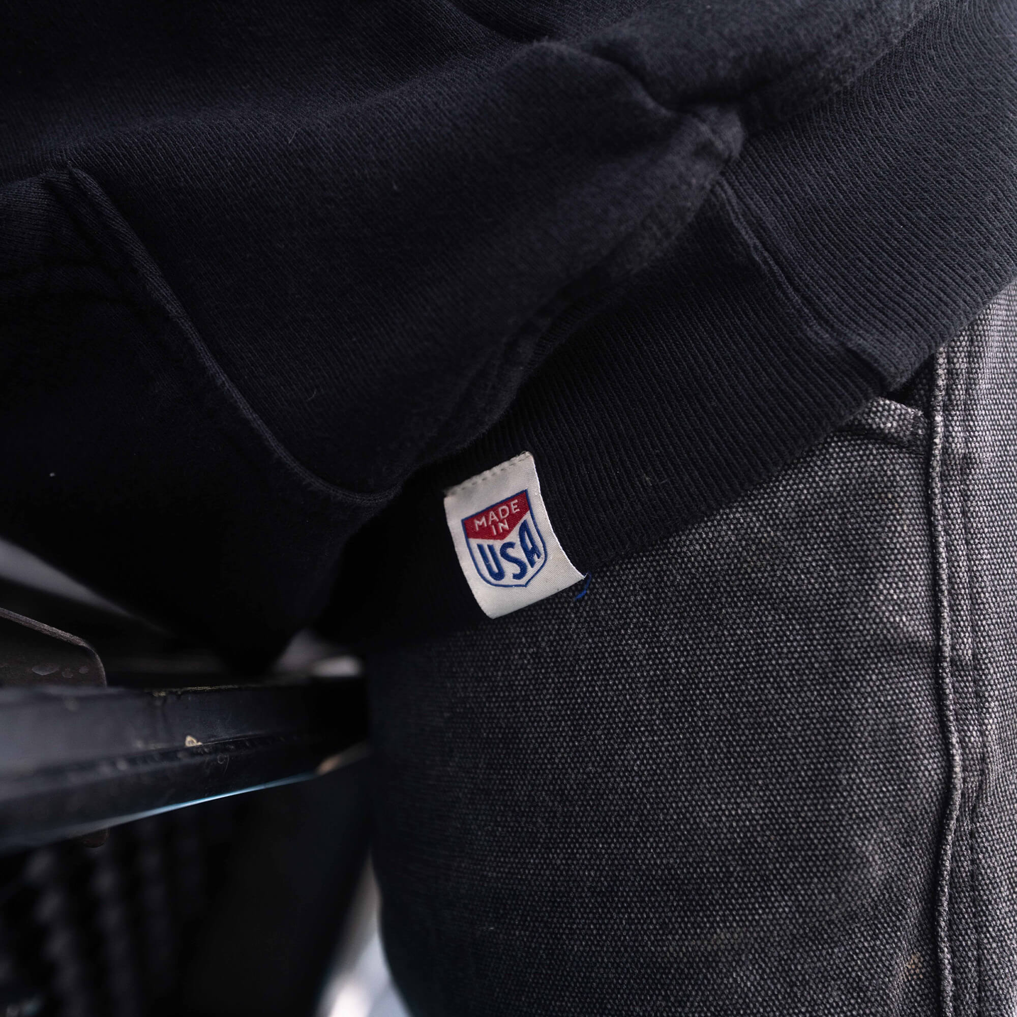 MKC HERITAGE HOODIE - USA MADE - BLACK