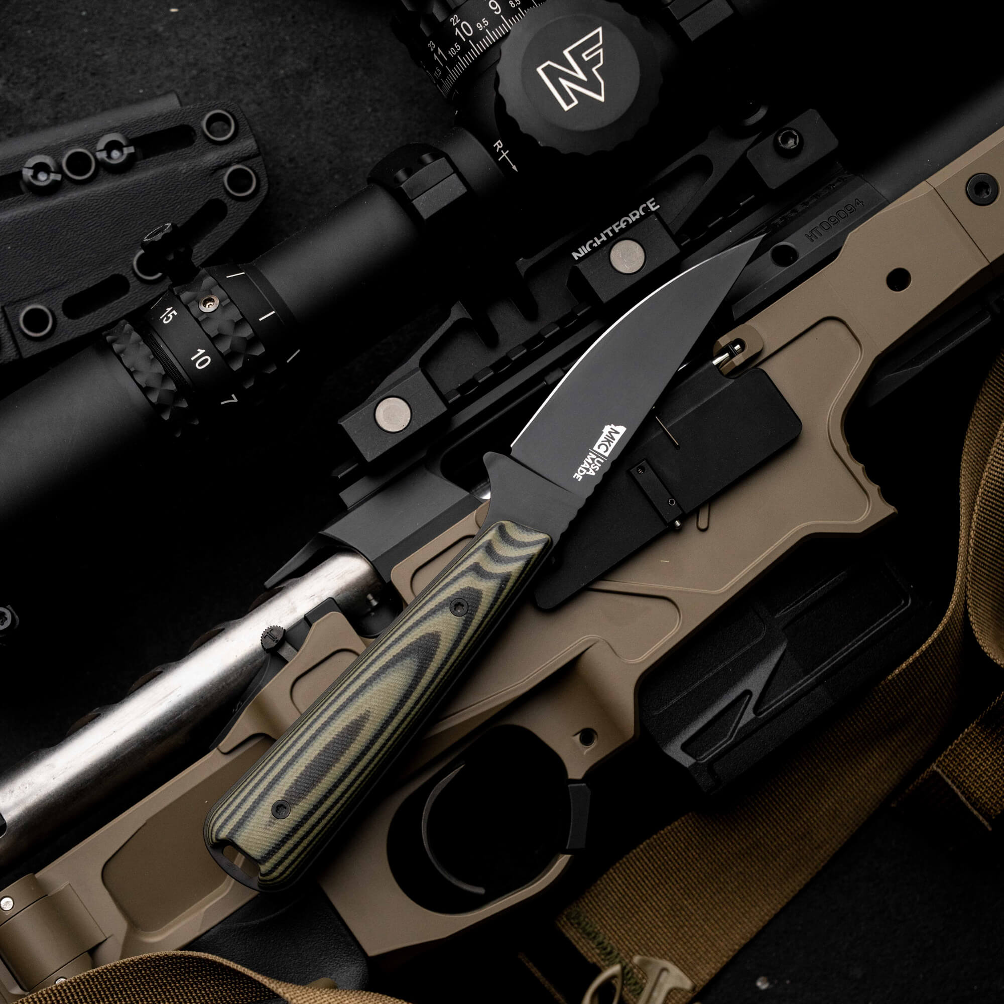 FLATTAIL - PVD - GREEN & BLACK