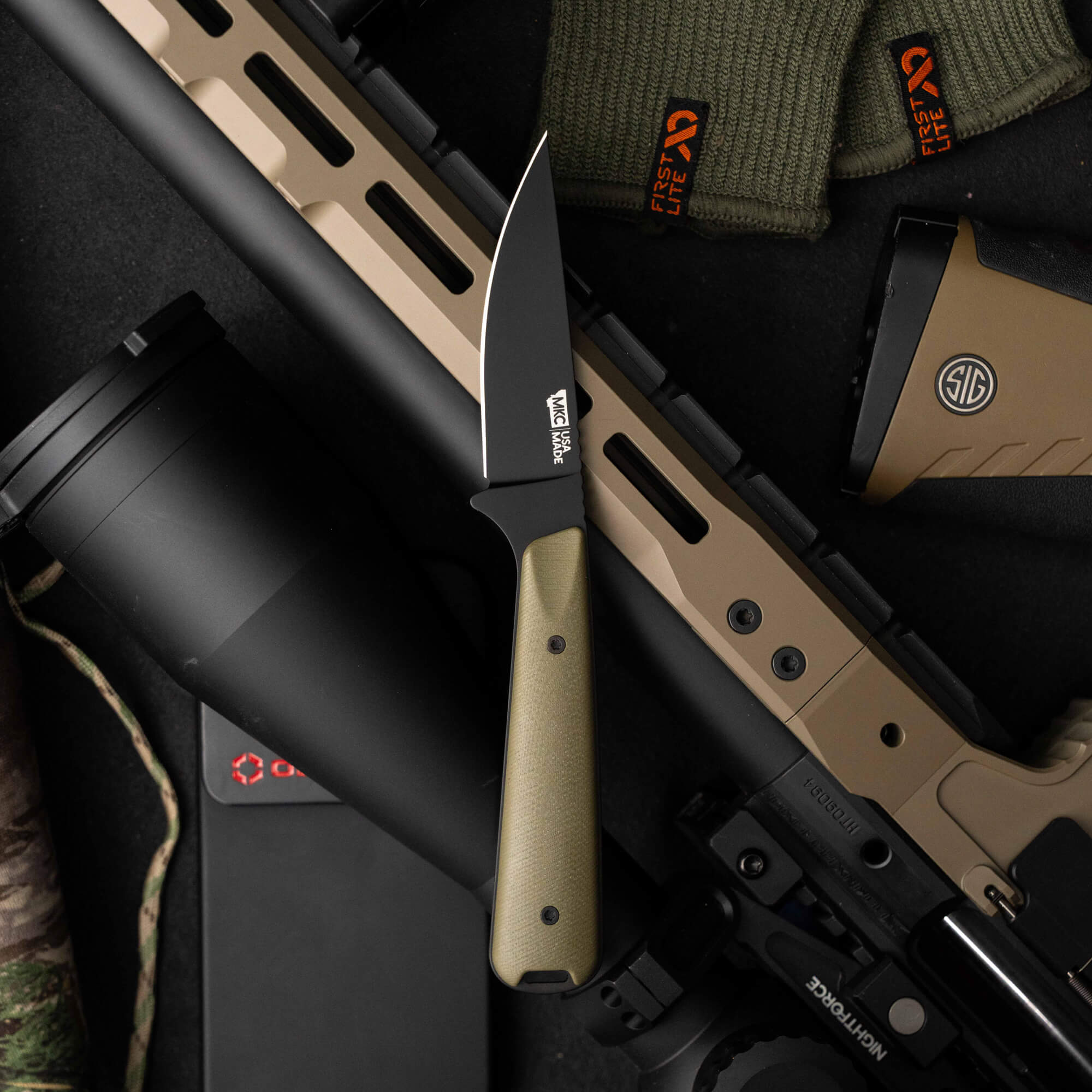 FLATTAIL - PVD - OLIVE