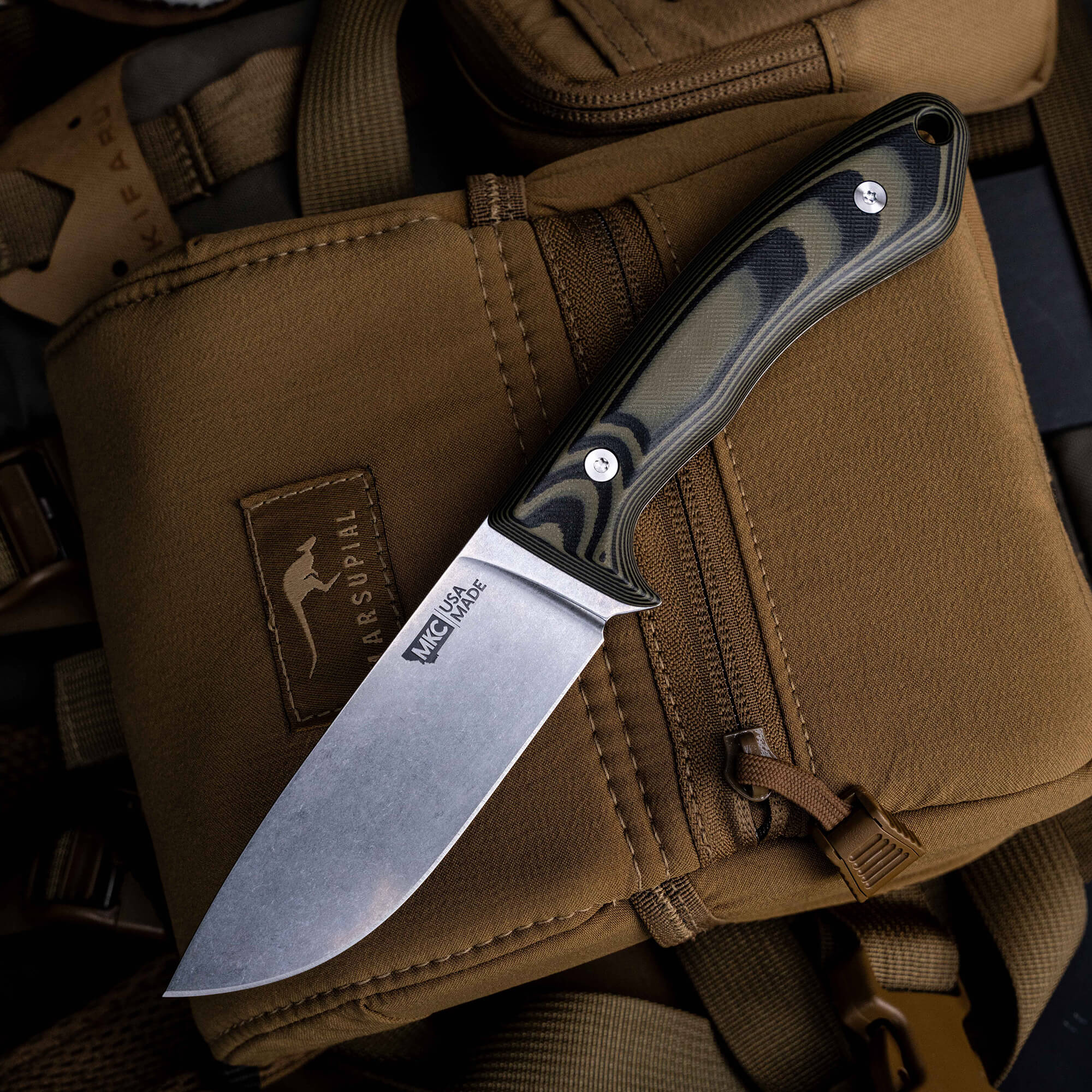 MULE DEER - GREEN & BLACK