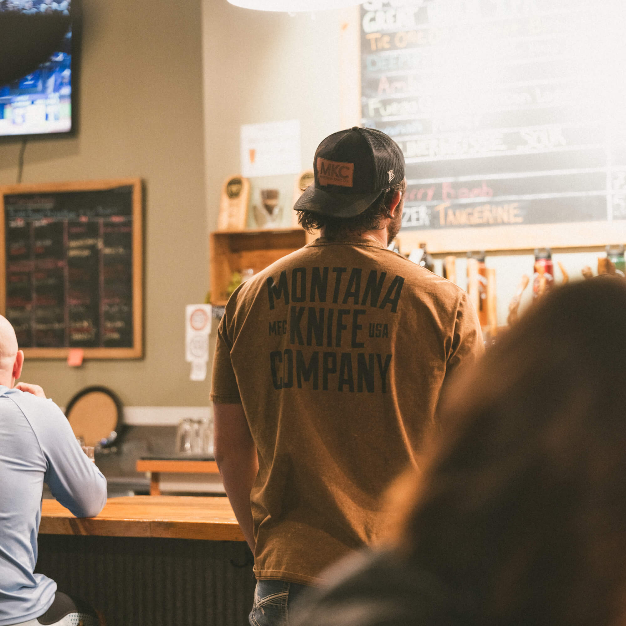 MKC STONEWASH TEE - COYOTE