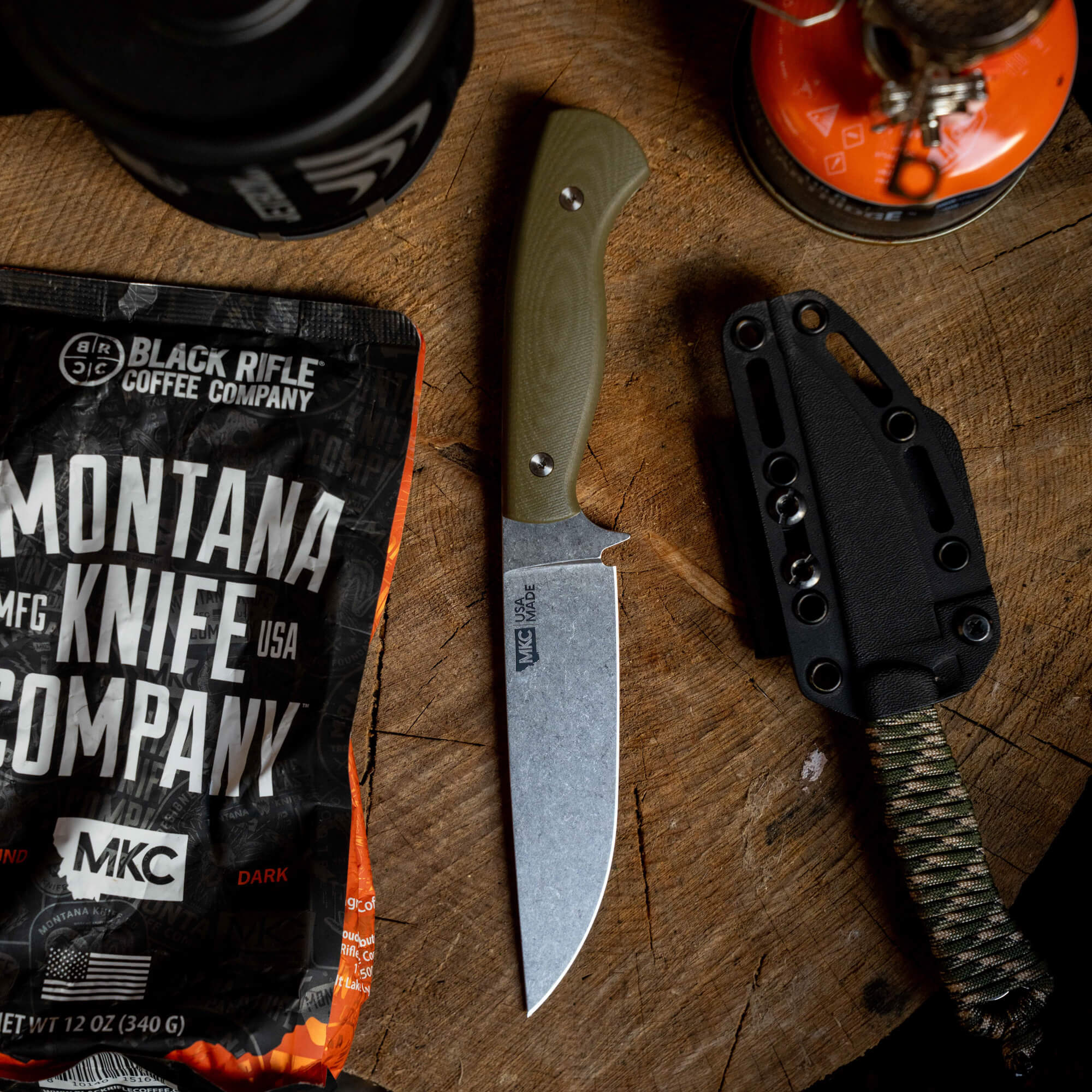 MAGNACUT SUPER CUB - DROP POINT HUNTER - OLIVE