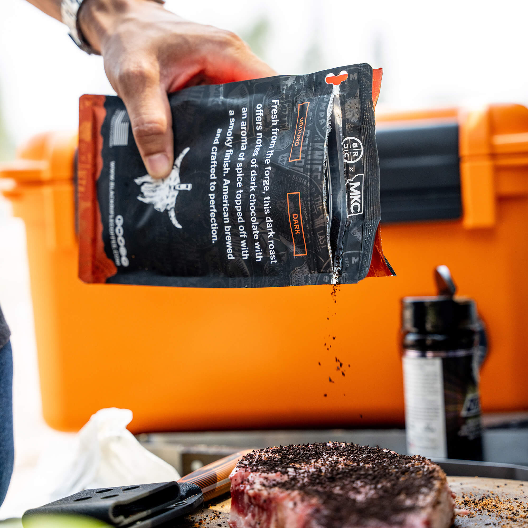 MKC X BLACK RIFLE COFFEE SIGNATURE DARK ROAST - GROUND