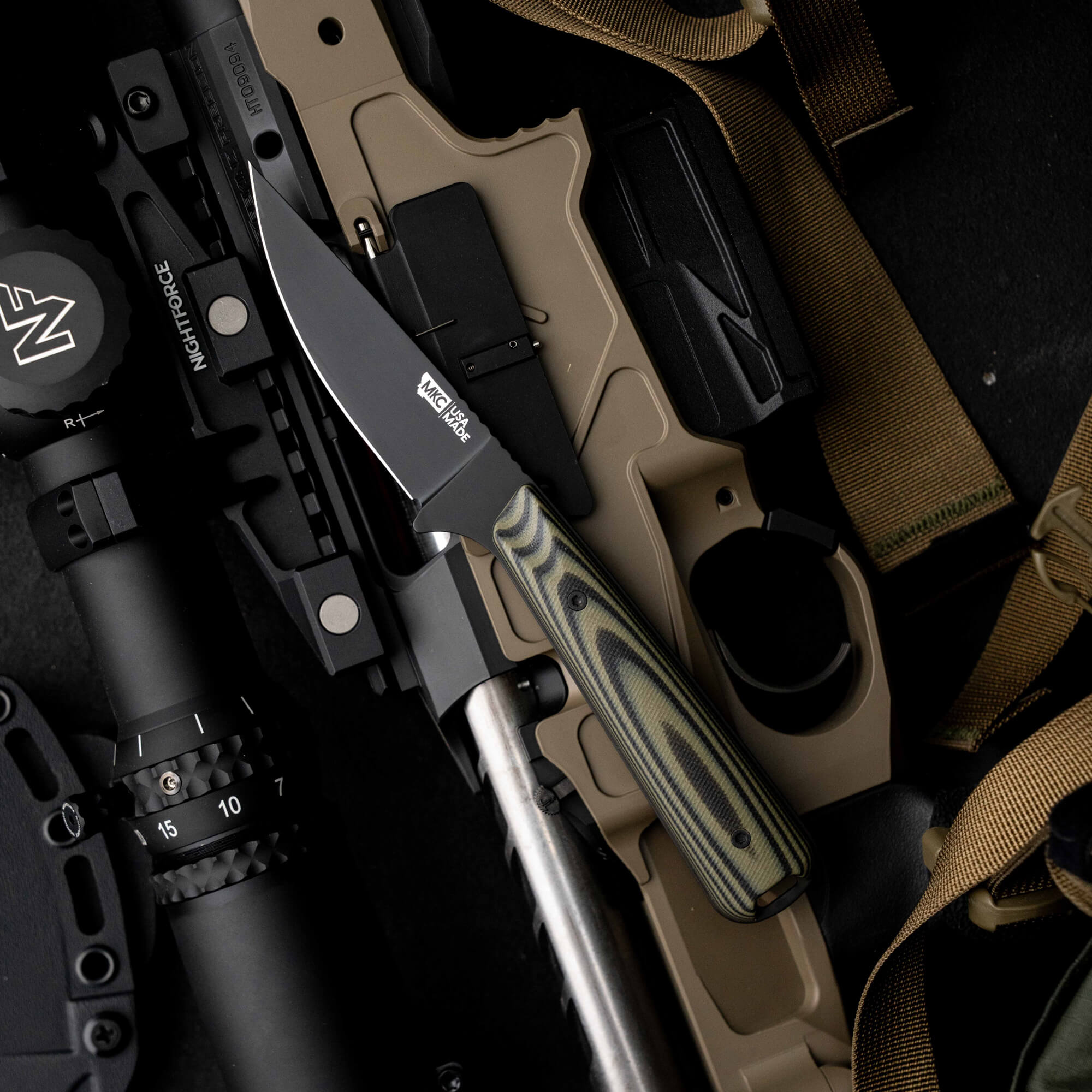 FLATTAIL - PVD - GREEN & BLACK