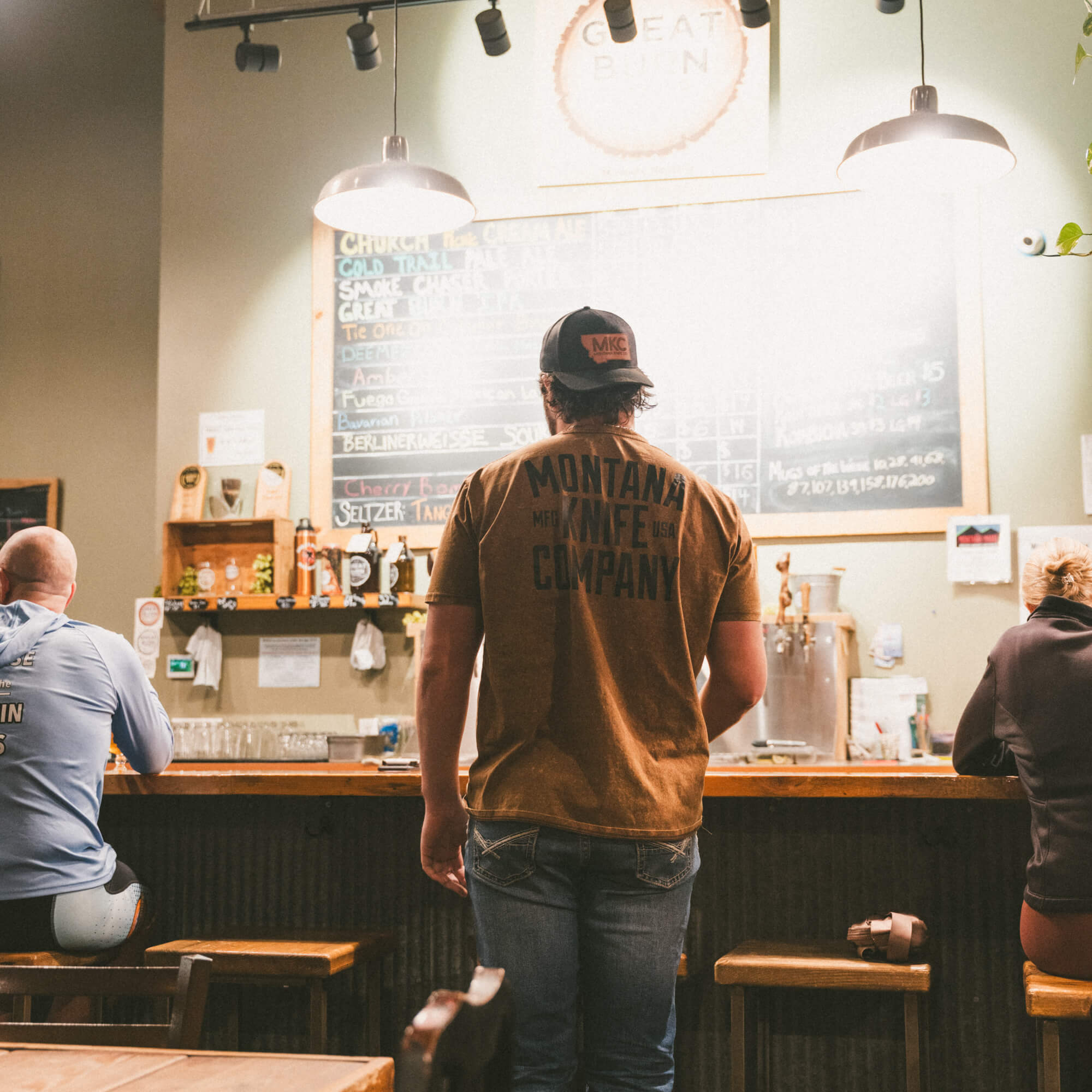 MKC STONEWASH TEE - COYOTE