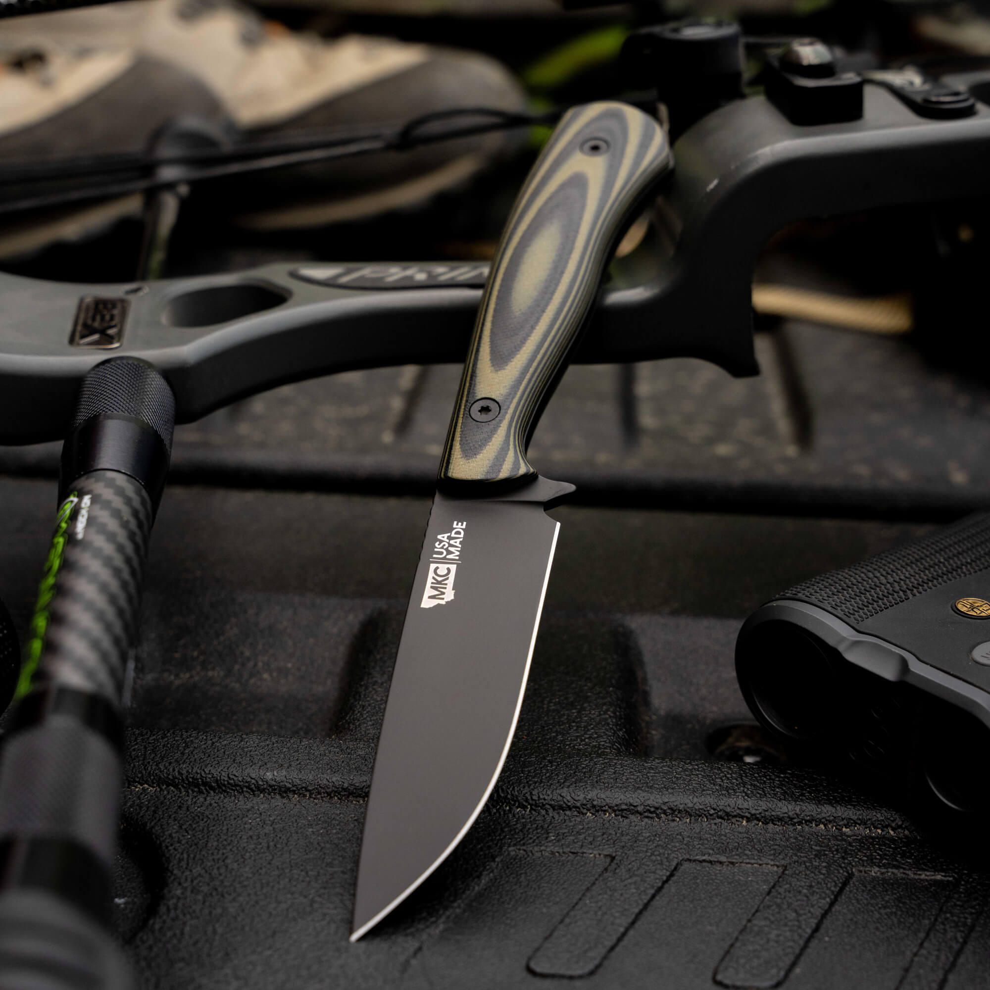 MKC WHITETAIL - PVD - GREEN & BLACK