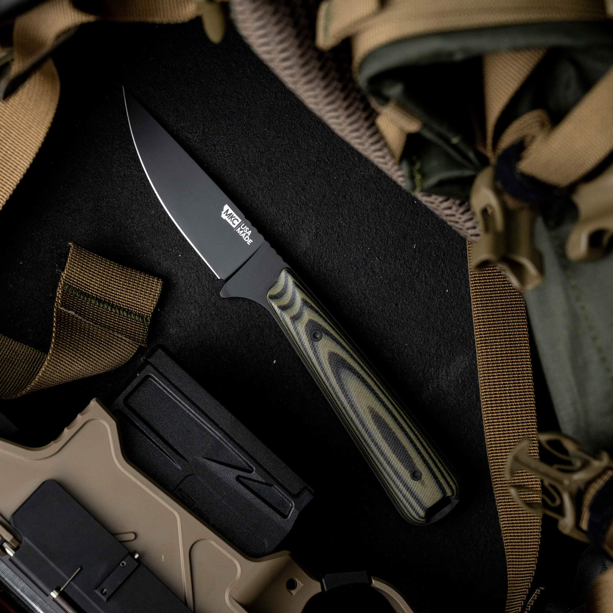 FLATTAIL - PVD - GREEN & BLACK