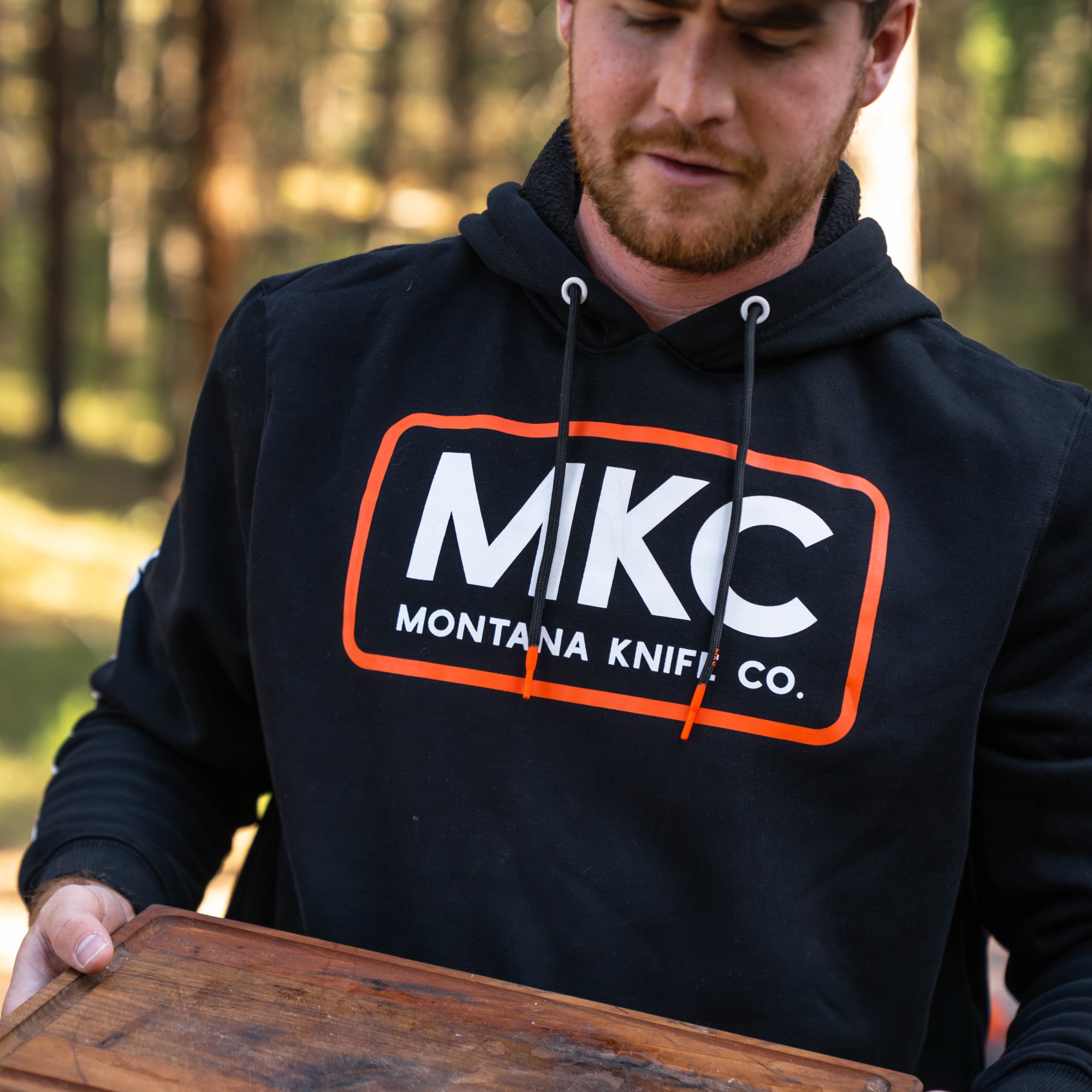 MKC FLEECE HOODIE - BLACK