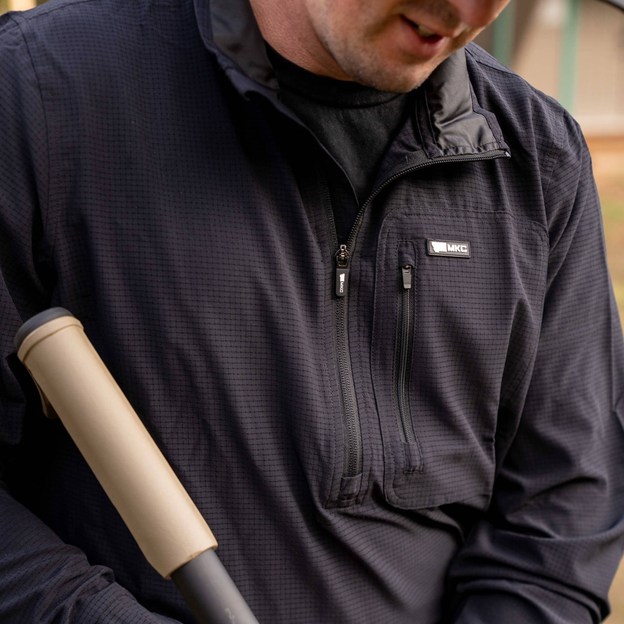 TACTICAL AIRLITE HALF-ZIP - SHADOW