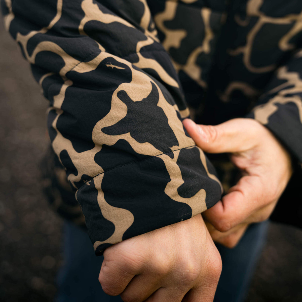 GRINNELL PUFFY ZIP JACKET 2.0 - CAMO